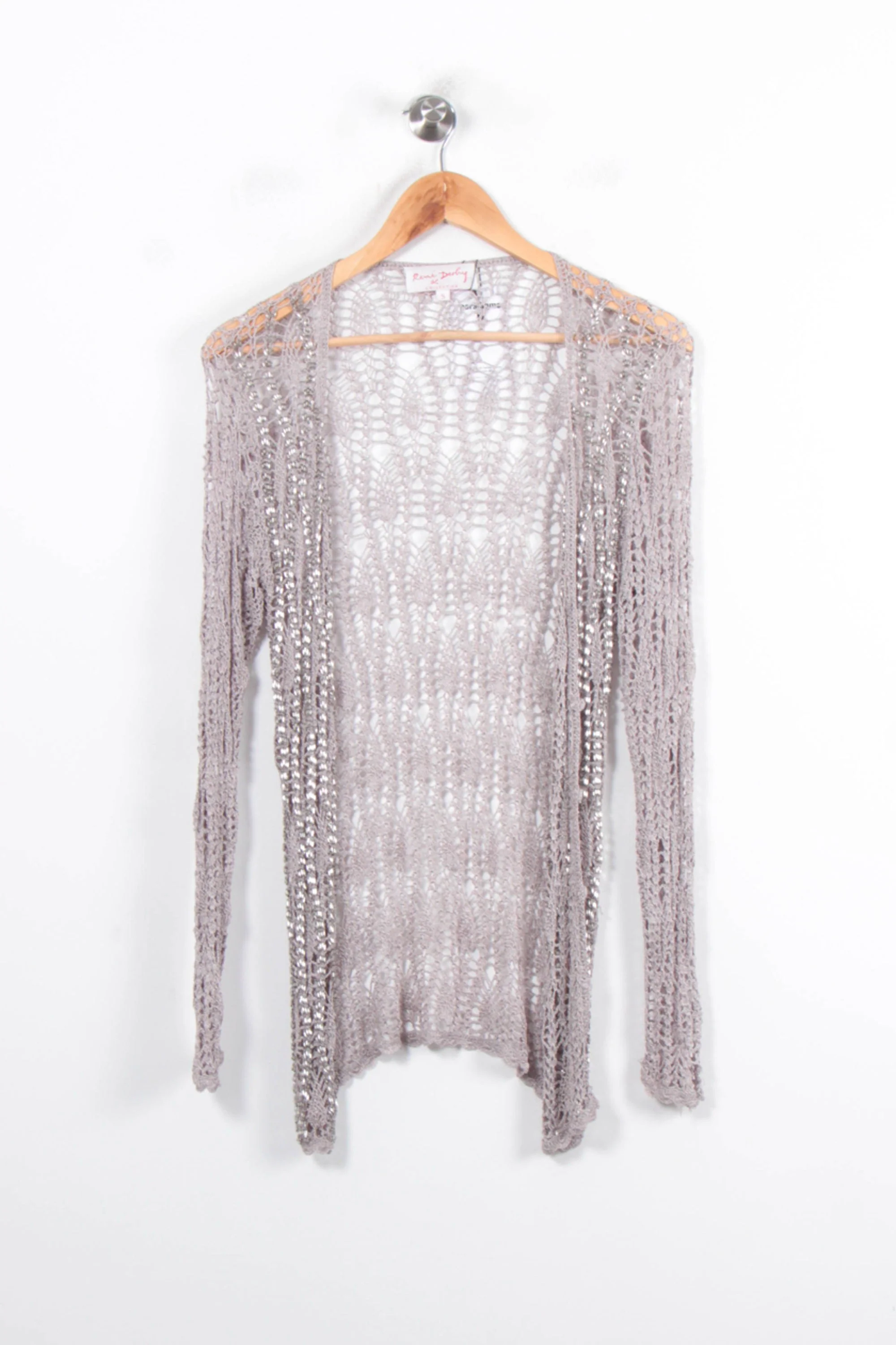 Cardigan Gris - Taille S/36 - Image 2