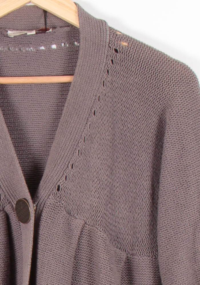 Cardigan Gris - Taille S/36 - Image 3