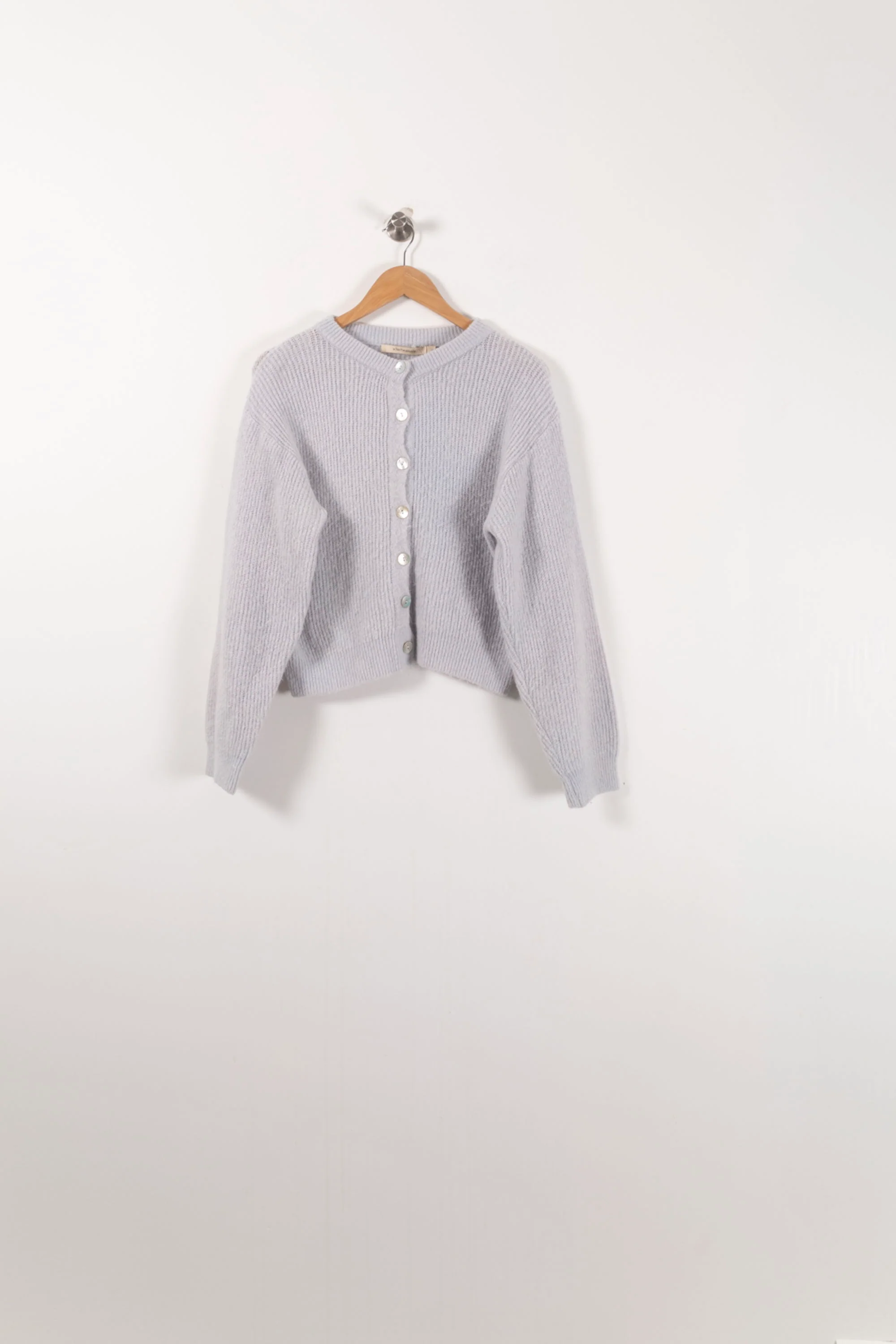 Cardigan Gris - Taille S/36 - Image 2
