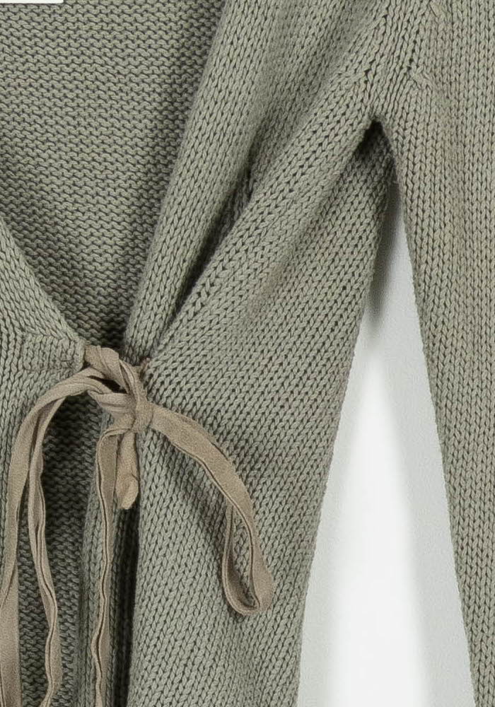 Cardigan Gris - Taille S/36 - Image 3