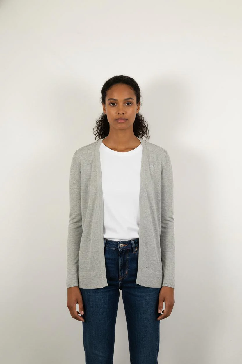 Cardigan Gris - Taille XS/34