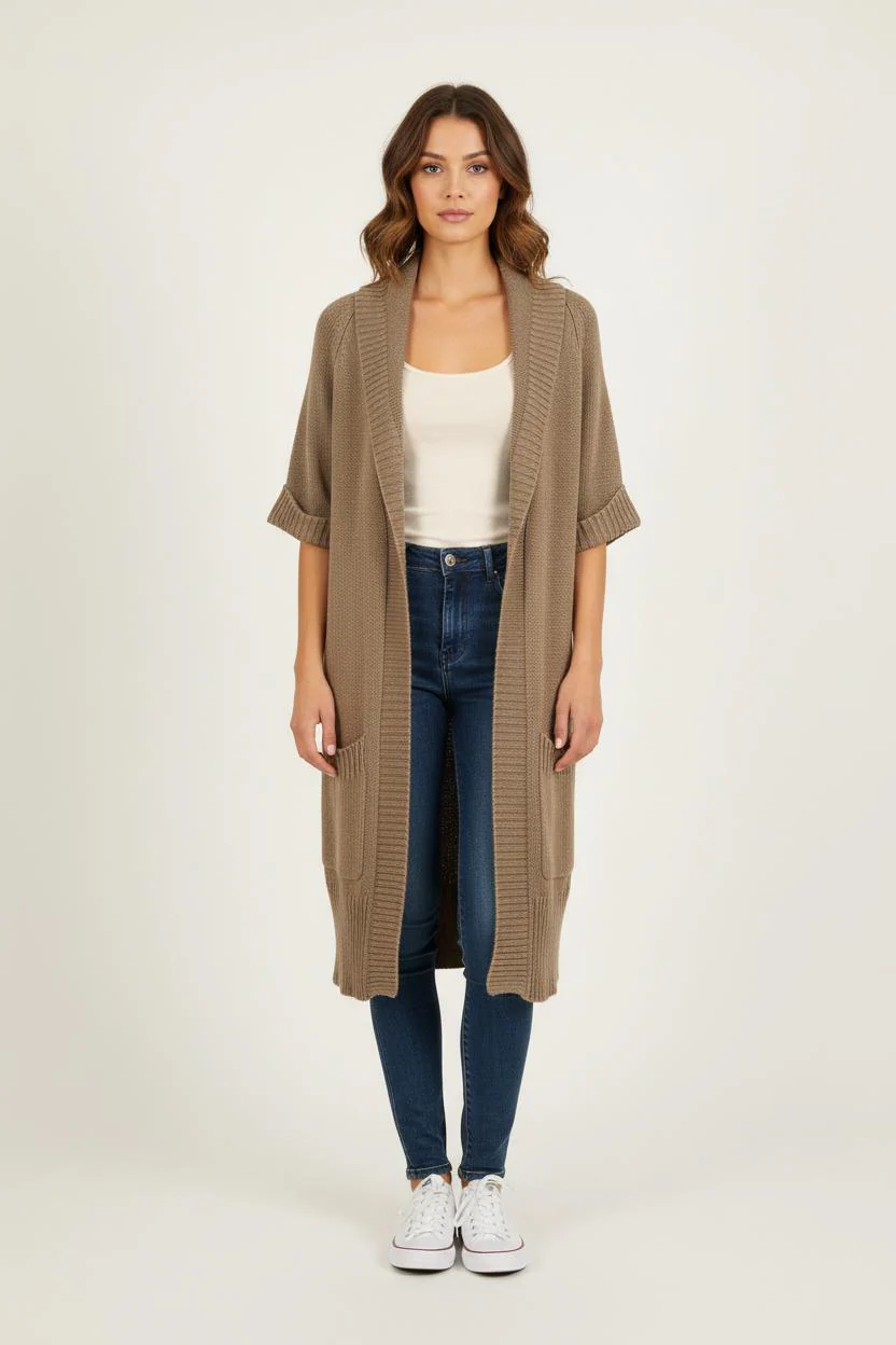 Cardigan Marron - Taille M/38