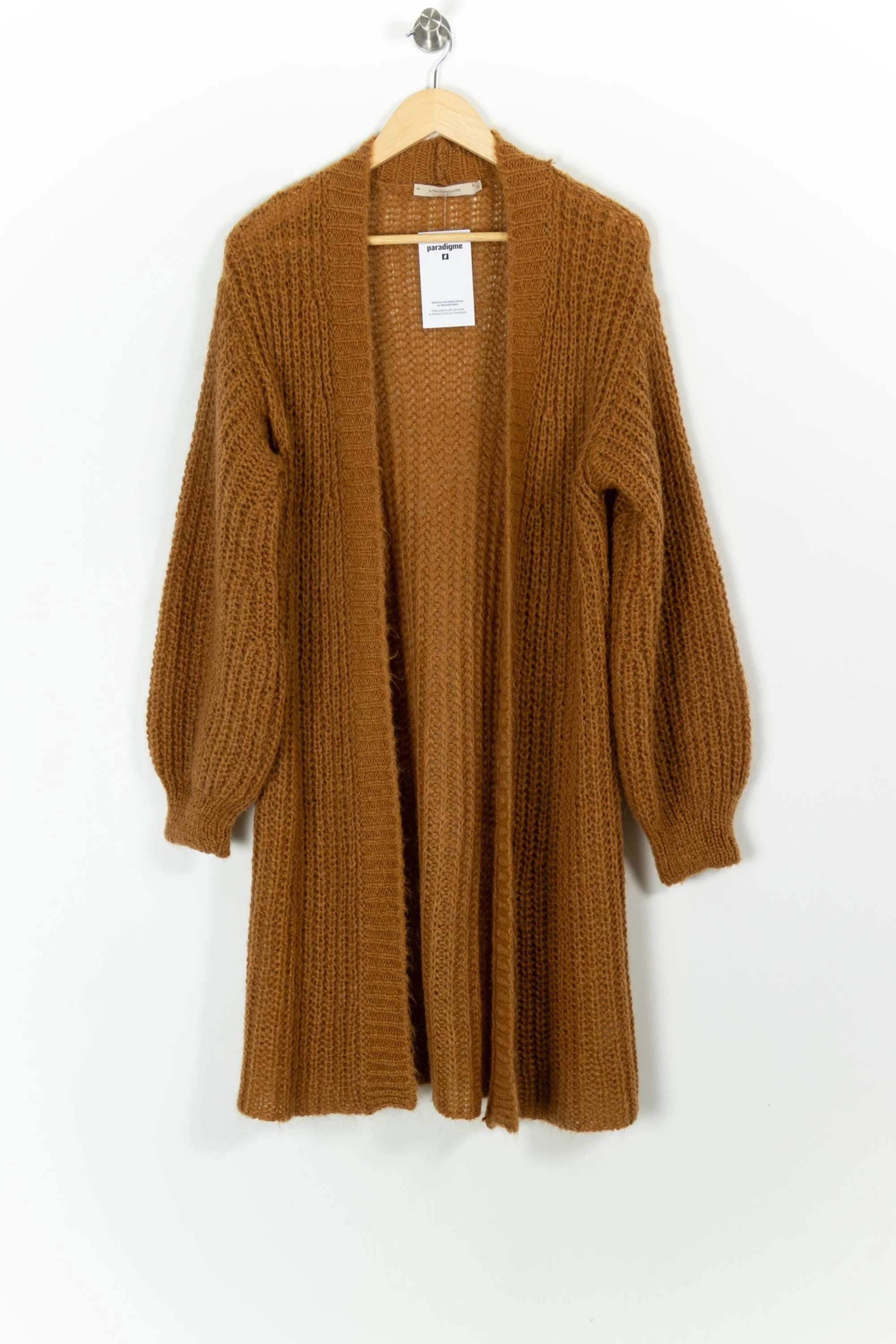 Cardigan Marron - Taille S/36 - Image 2