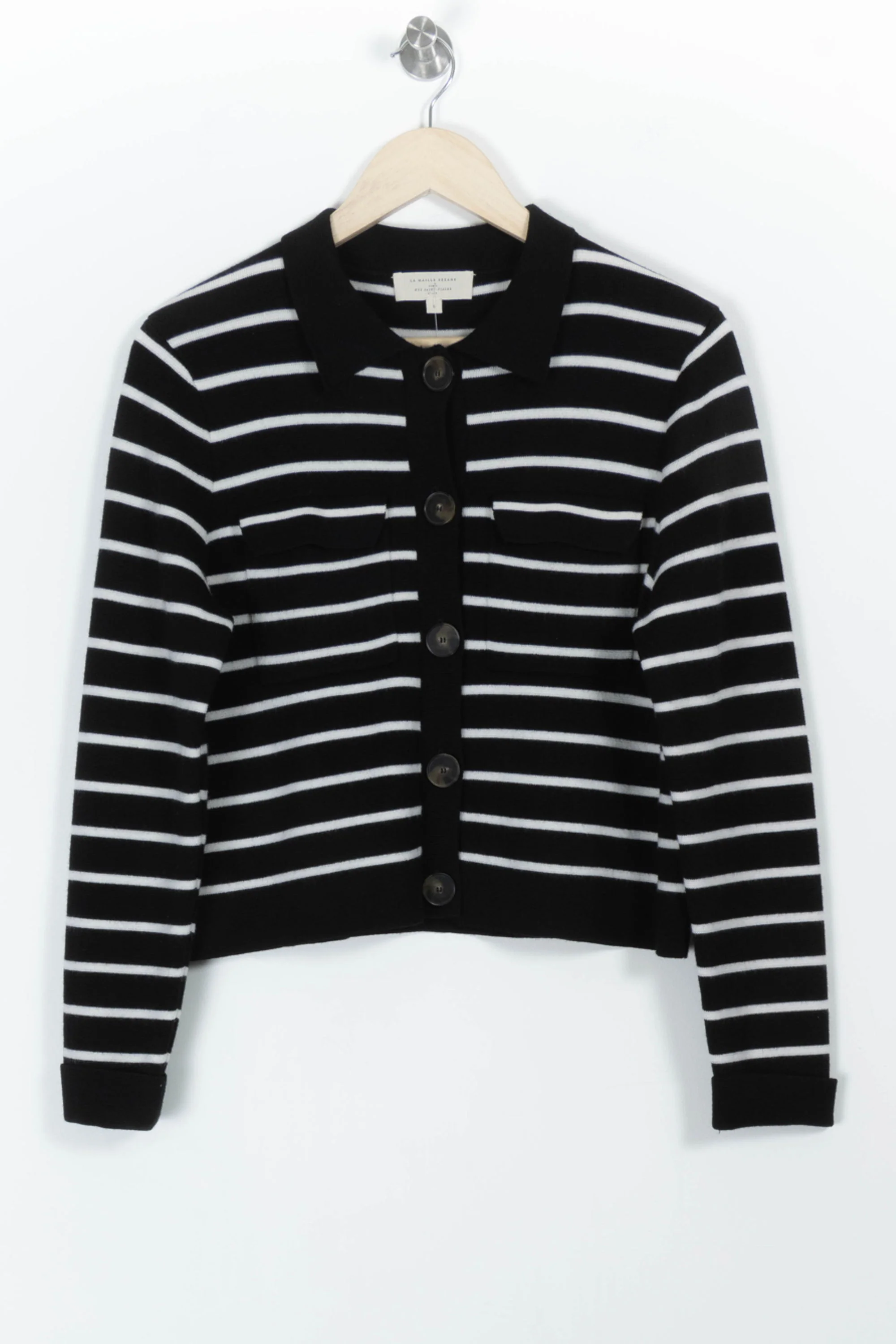 Cardigan Noir et Blanc - Taille S/36 - Image 2