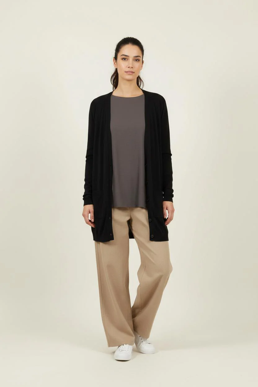 Cardigan Noir - Taille L/40