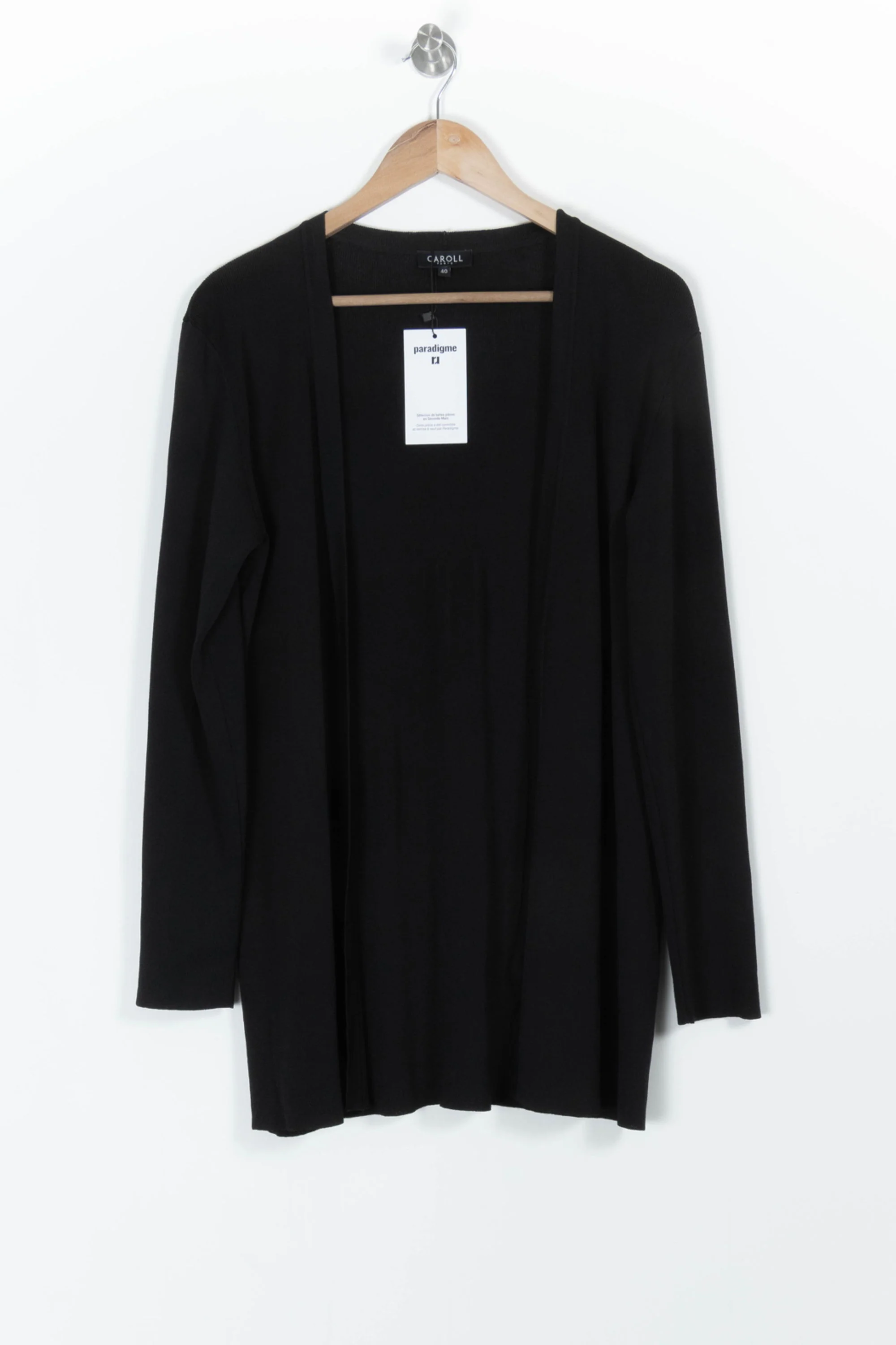 Cardigan Noir - Taille L/40 - Image 2