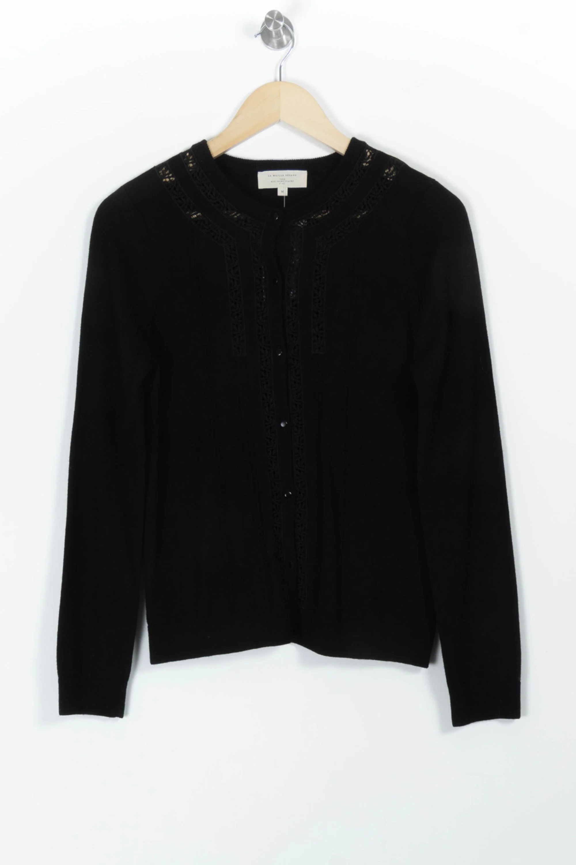 Cardigan Noir - Taille M/38 - Image 2