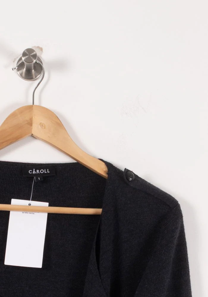 Cardigan Noir - Taille S/36 - Image 3