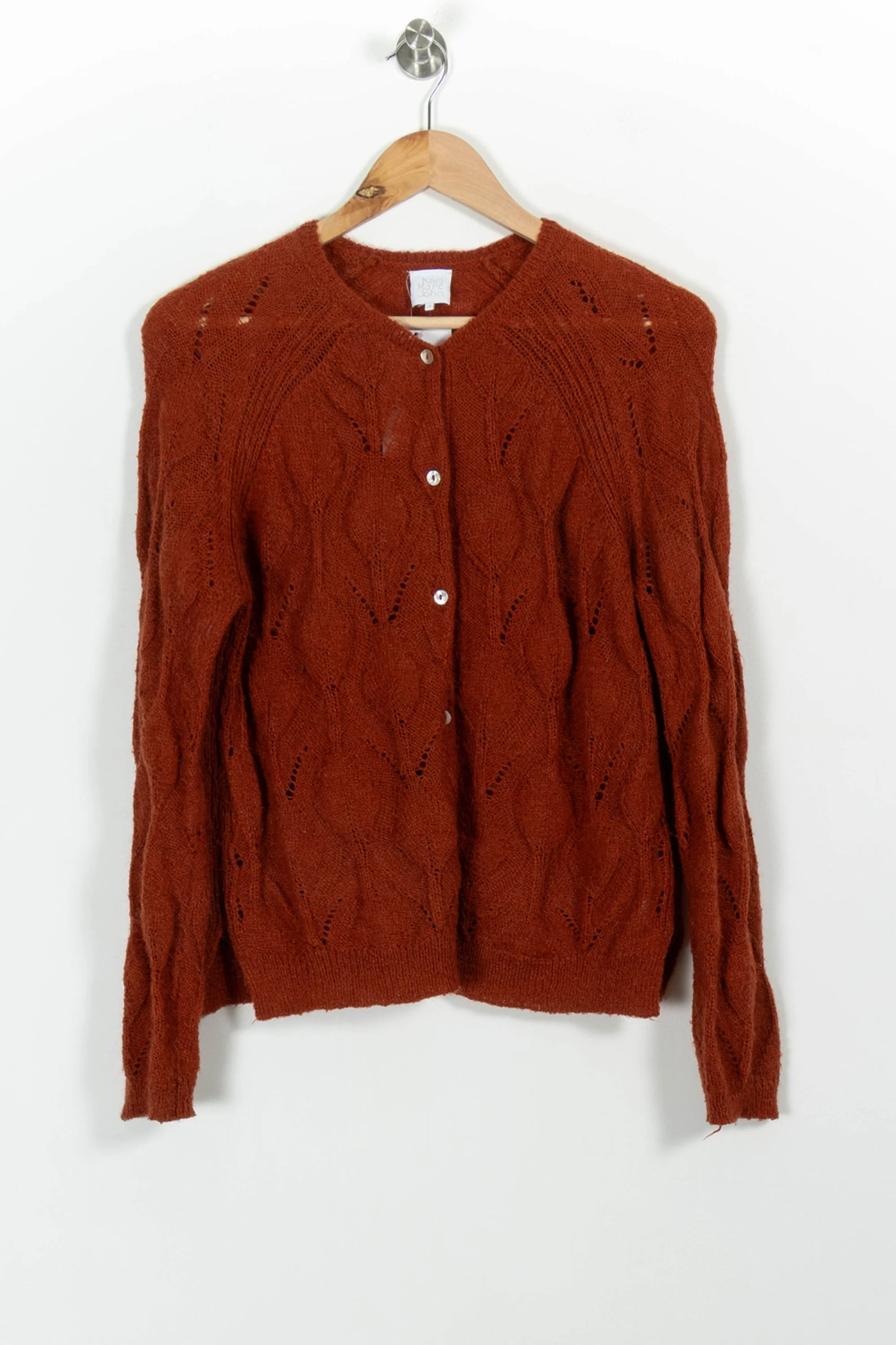Cardigan Orange - Taille M/38 - Image 2