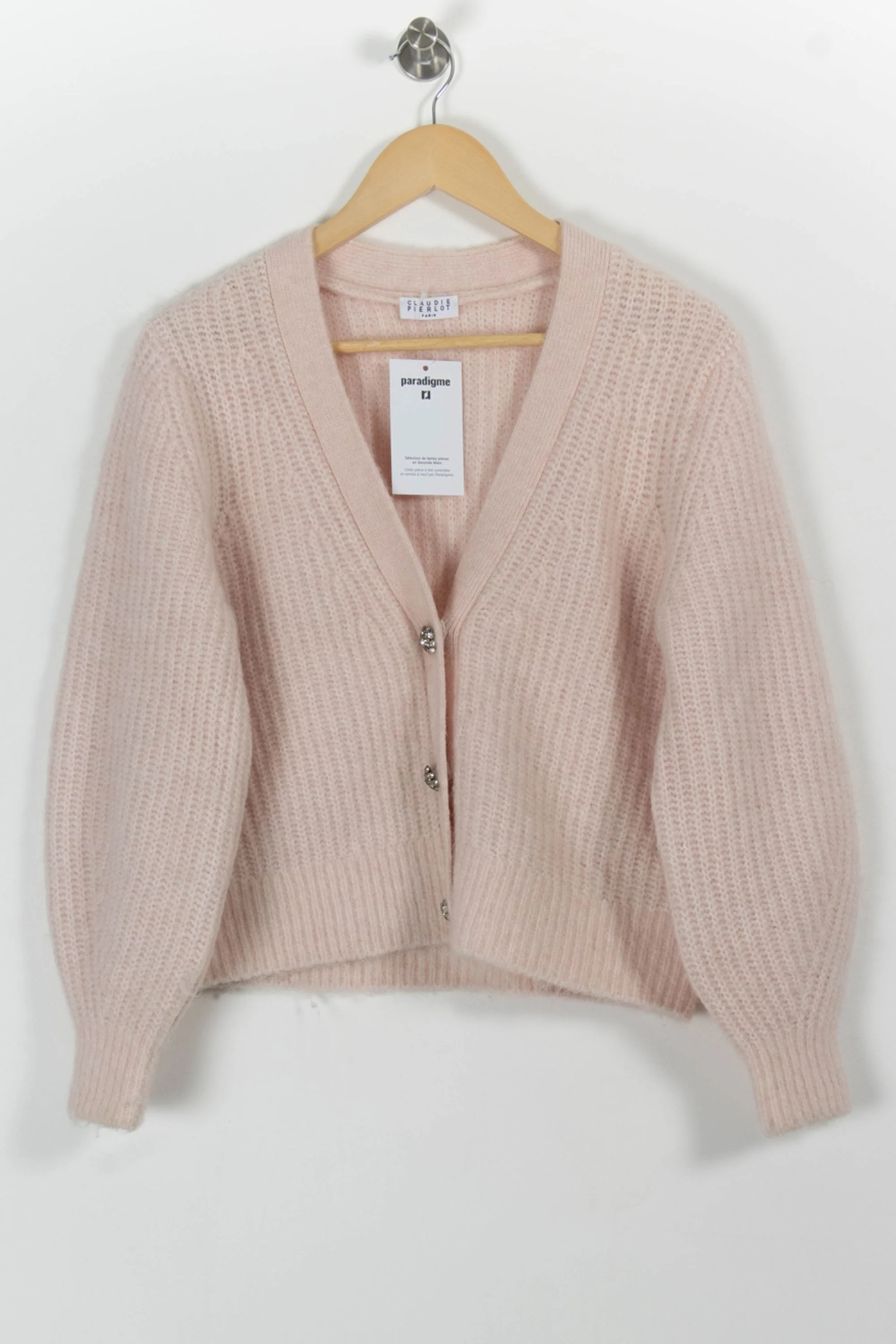 Cardigan Rose - Taille S/36 - Image 2