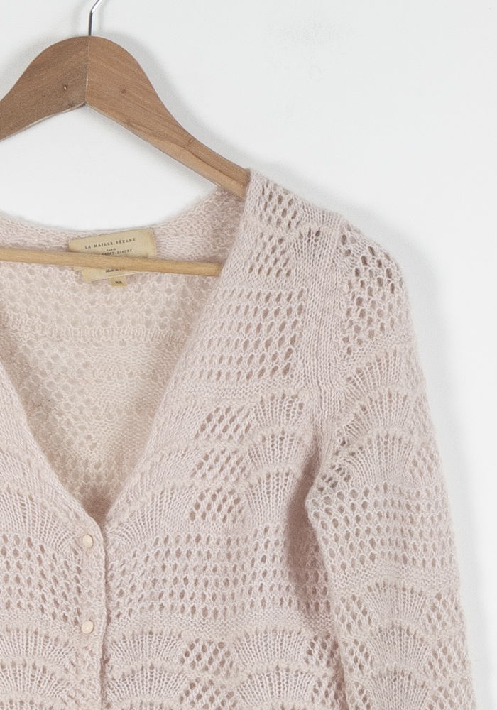 Cardigan Rose - Taille XS/34 - Image 3
