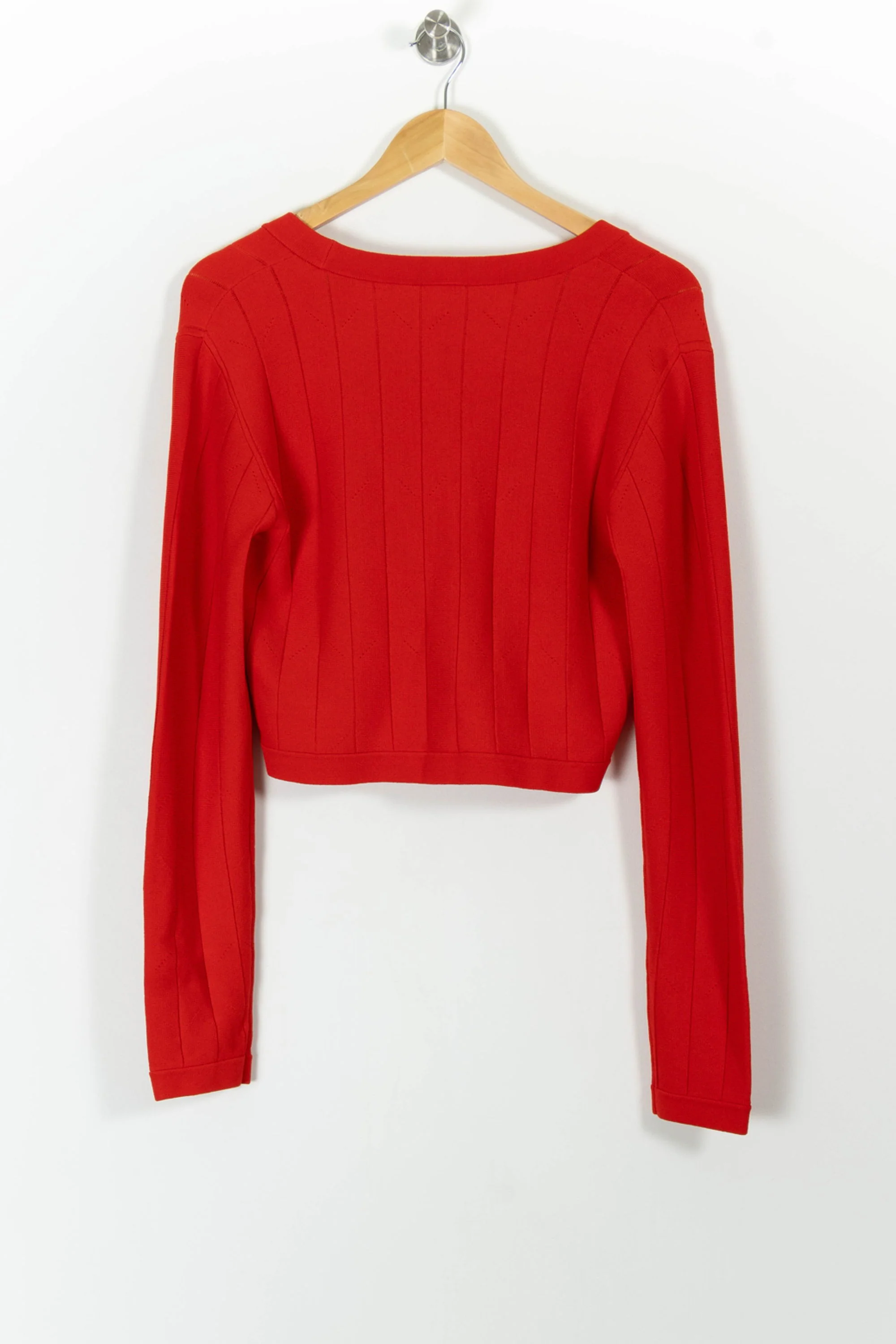 Cardigan Rouge - Taille L/40 - Image 4