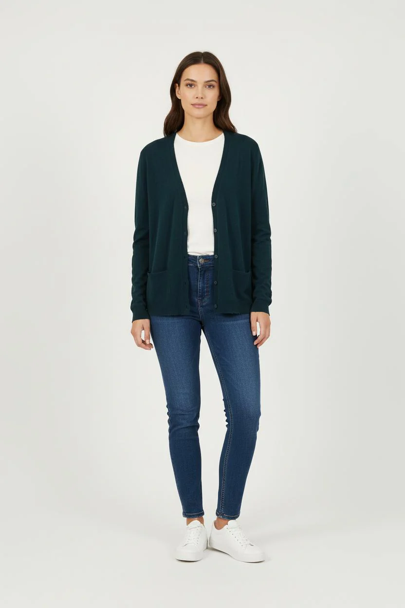 Cardigan Vert - Taille S/36