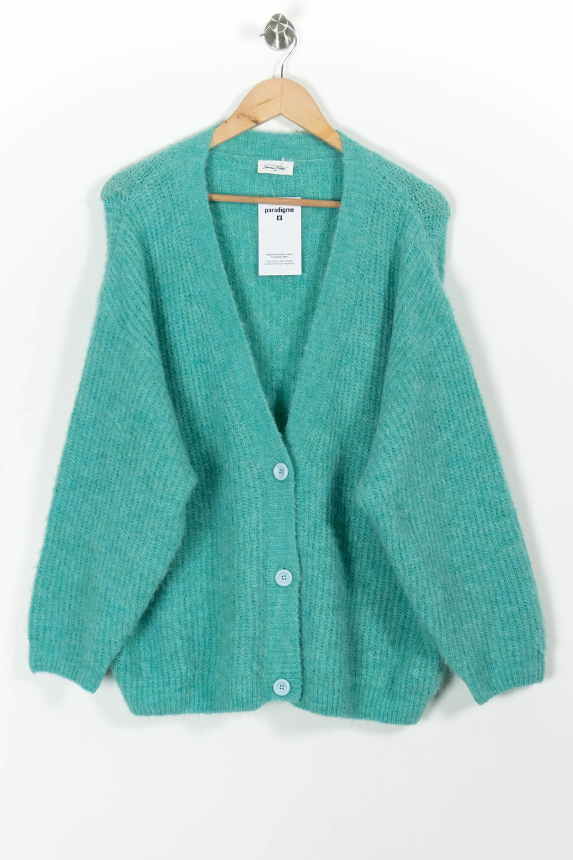Cardigan Vert - Taille S/36 - Image 2