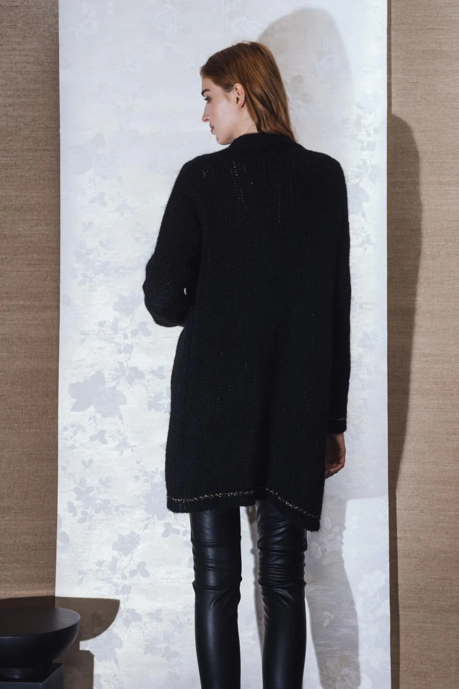 Gilet long bleu - XS/34 - Image 2