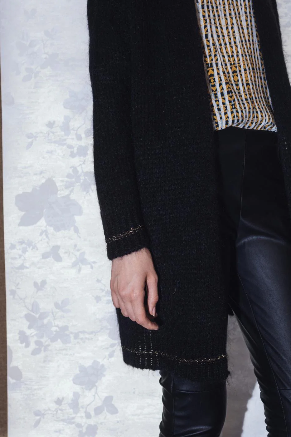 Gilet long bleu - XS/34 - Image 3