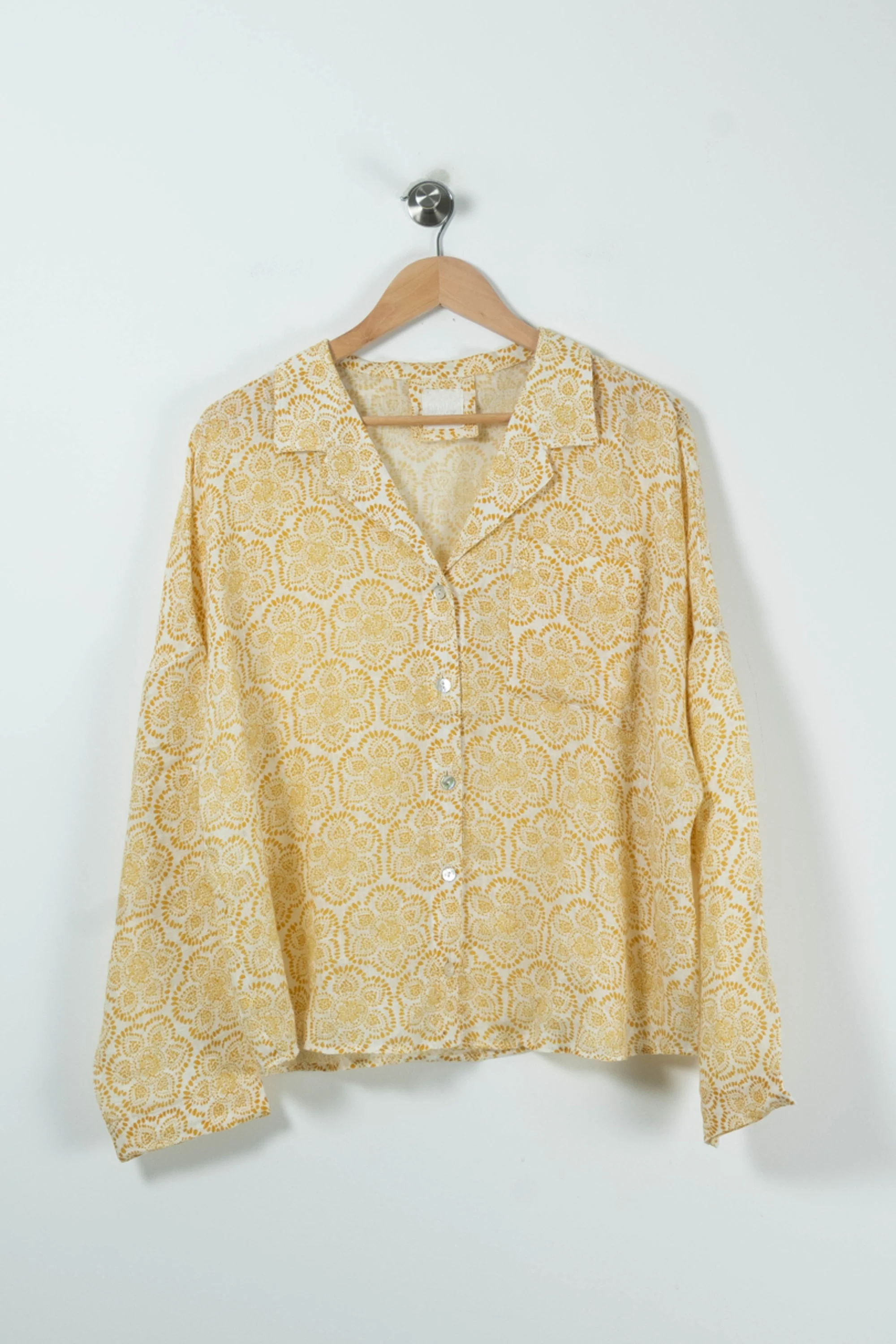 Chemise à Motifs Jaune - Taille XXL/44 - Image 2