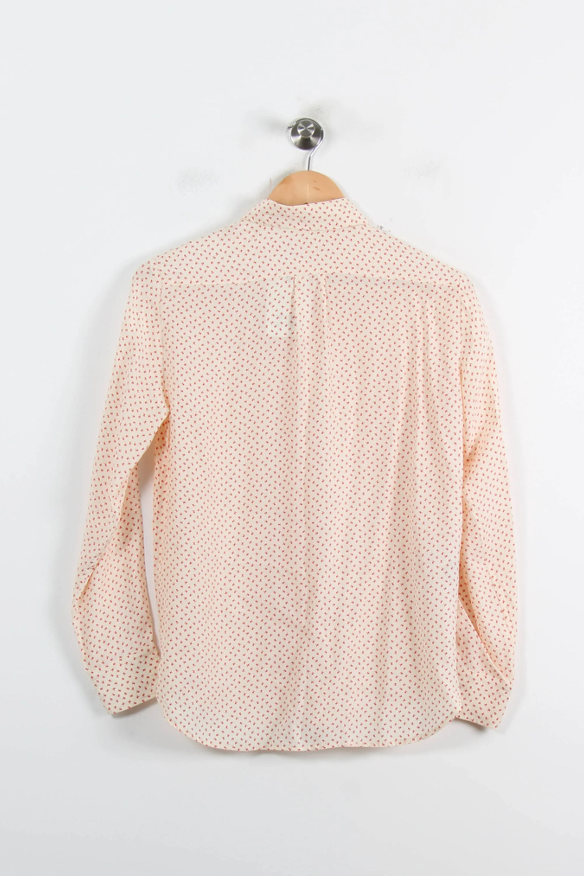 Chemise Beige et Rouge - Taille XS/34 - Image 4