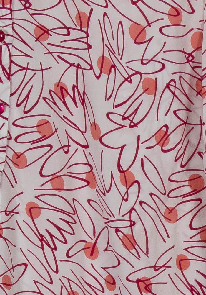 Chemise Blanche et Rouge - Taille XS/34 - Image 3