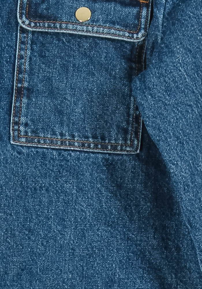 Chemise Bleu - Taille XS/34 - Image 3