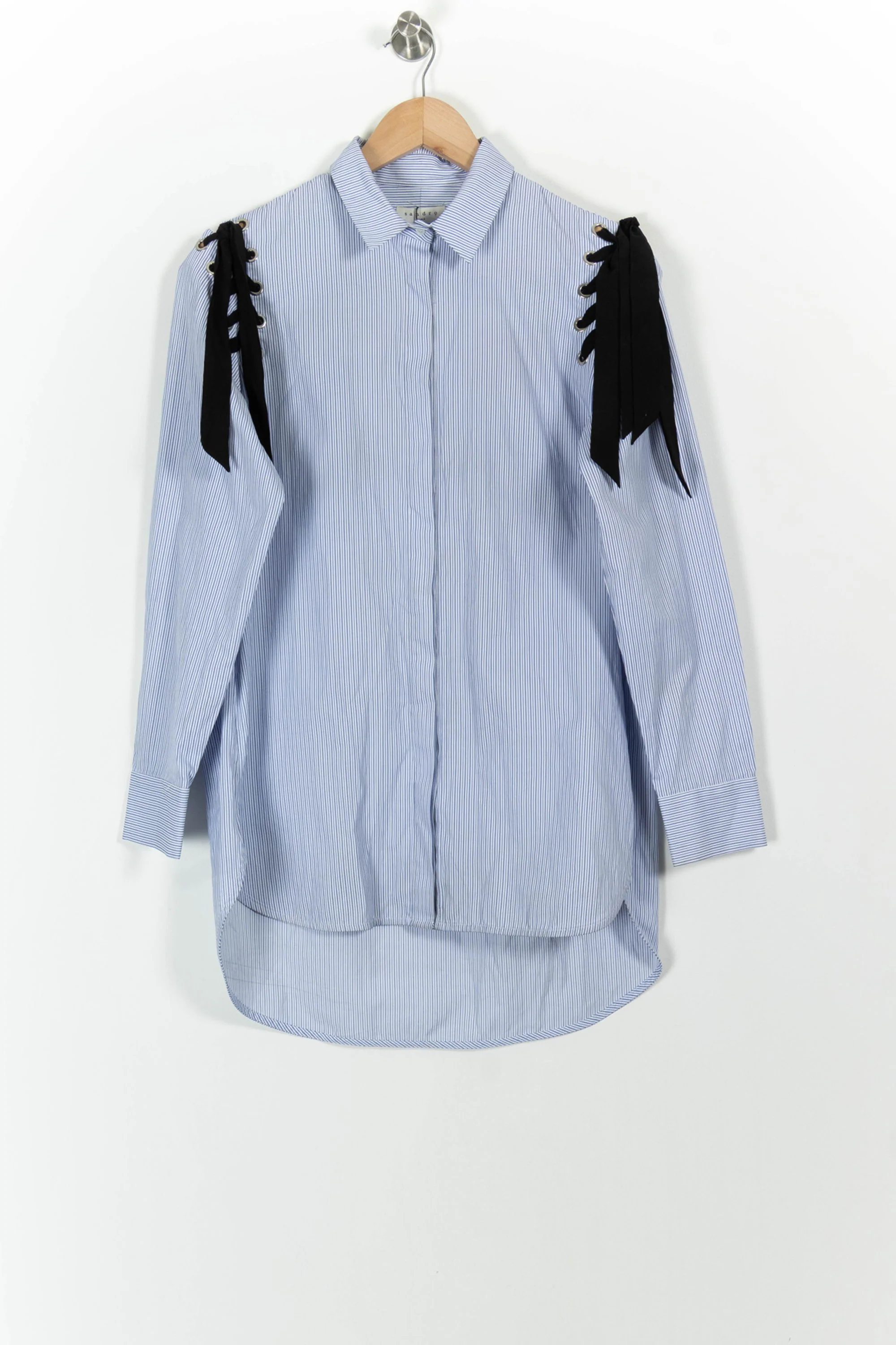 Chemise Bleue et Noire - Taille S/36 - Image 2