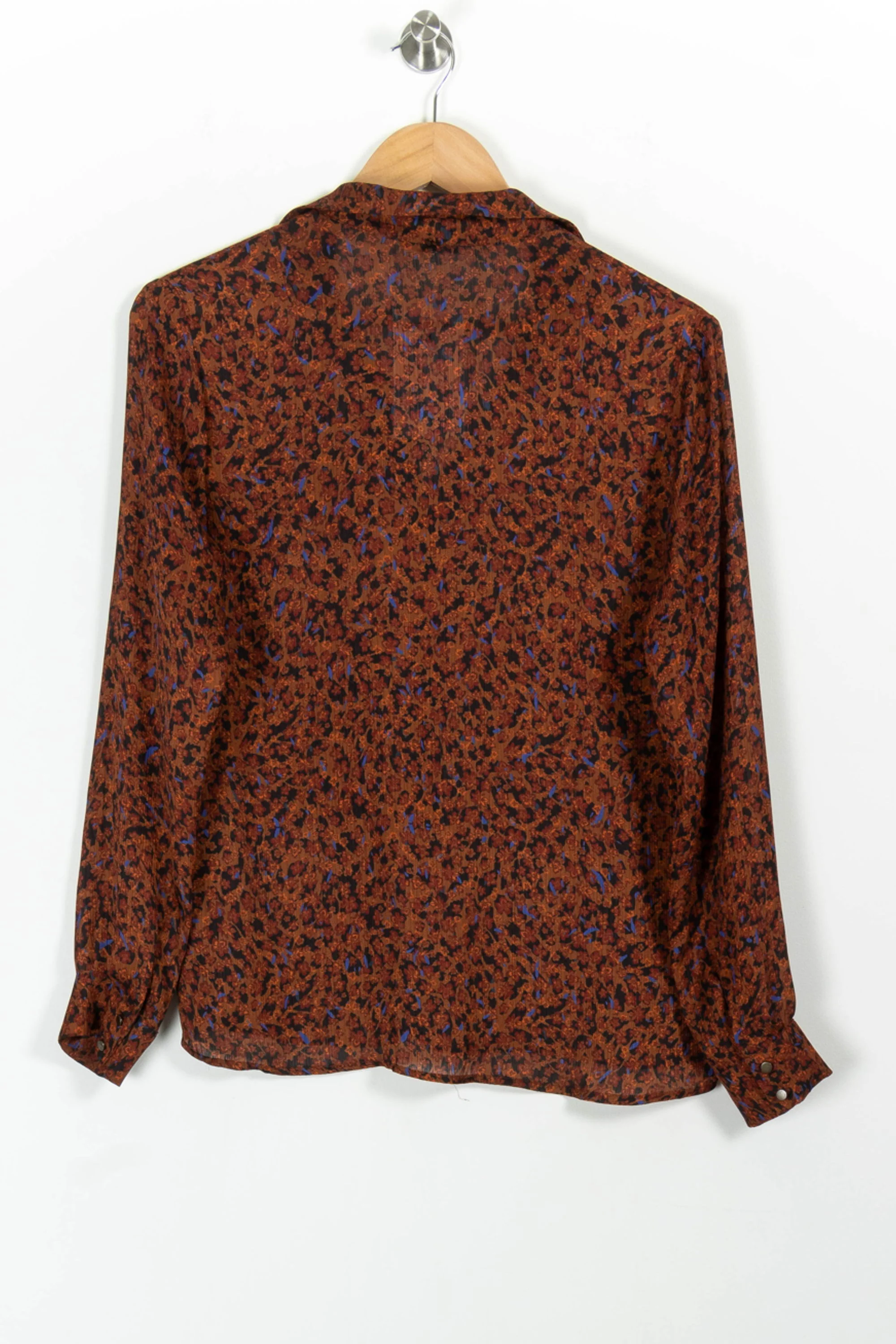 Chemise Bordeaux et Noire - Taille M/38 - Image 4