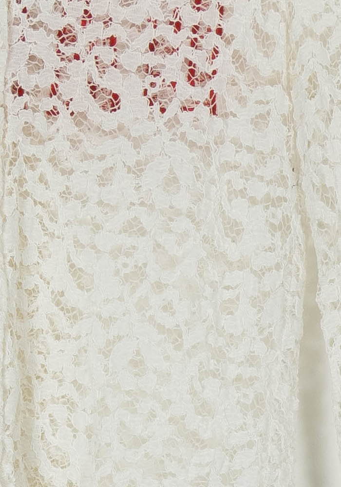 Chemise en Dentelle Blanche - Taille S/36 - Image 3