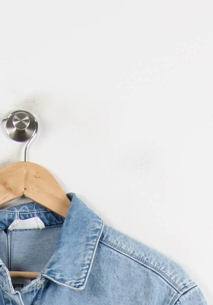 Chemise en Jean Bleue - Taille L/40 - Image 3