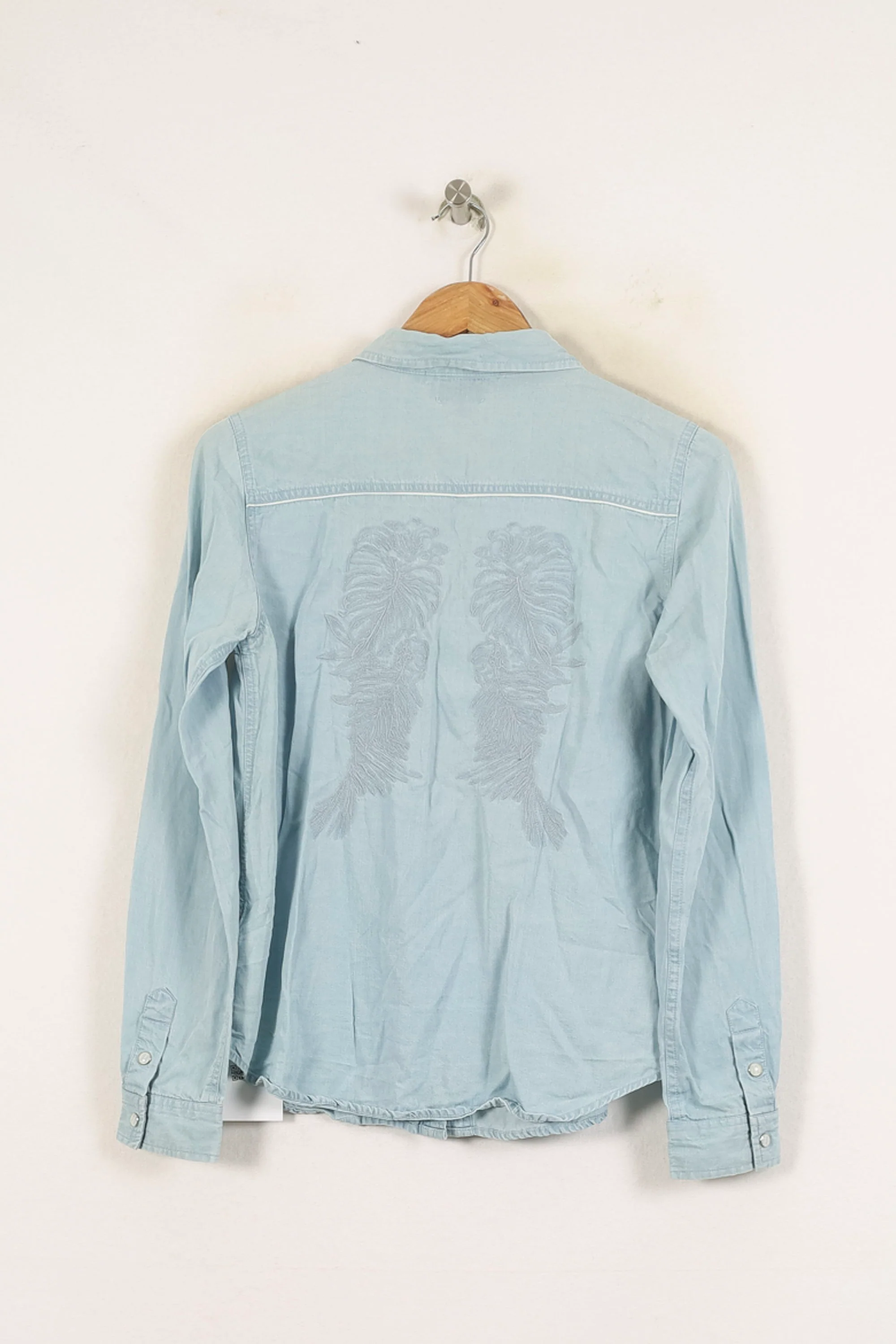 Chemise en Jean Bleue - Taille S/36 - Image 4