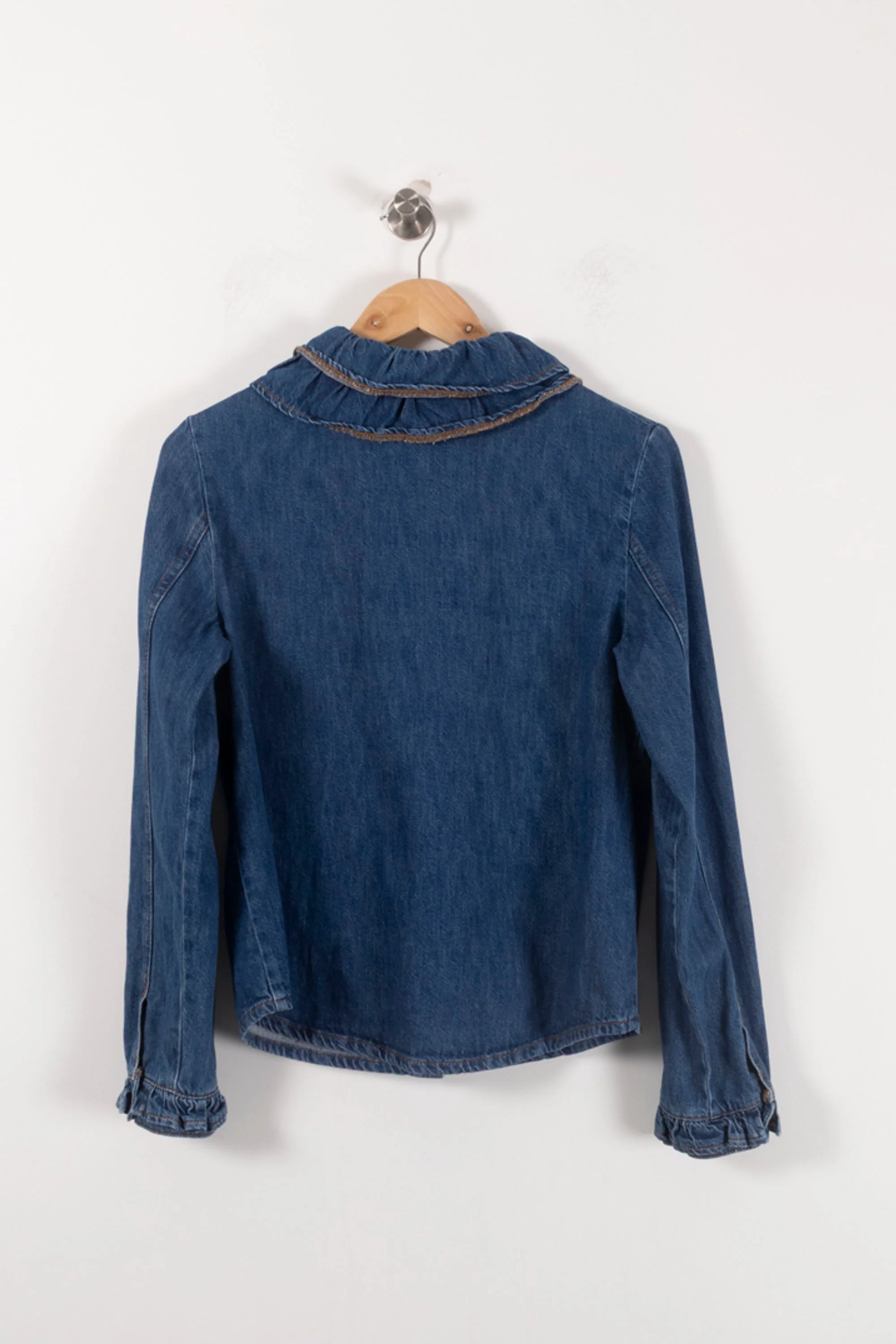 Chemise en Jean Bleue - Taille S/36 - Image 4