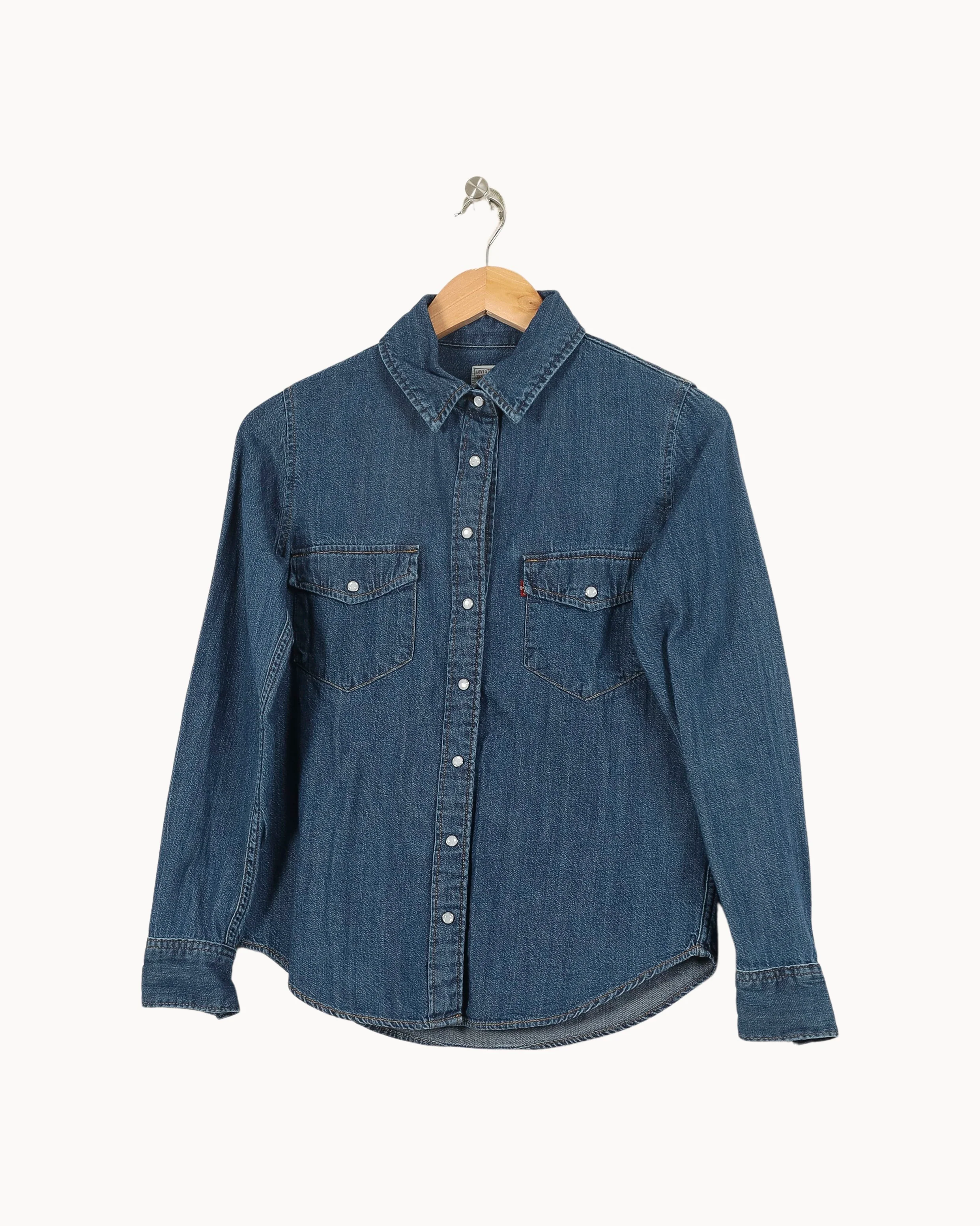 Chemise en Jean Bleue - Taille XS/34 - Image 2