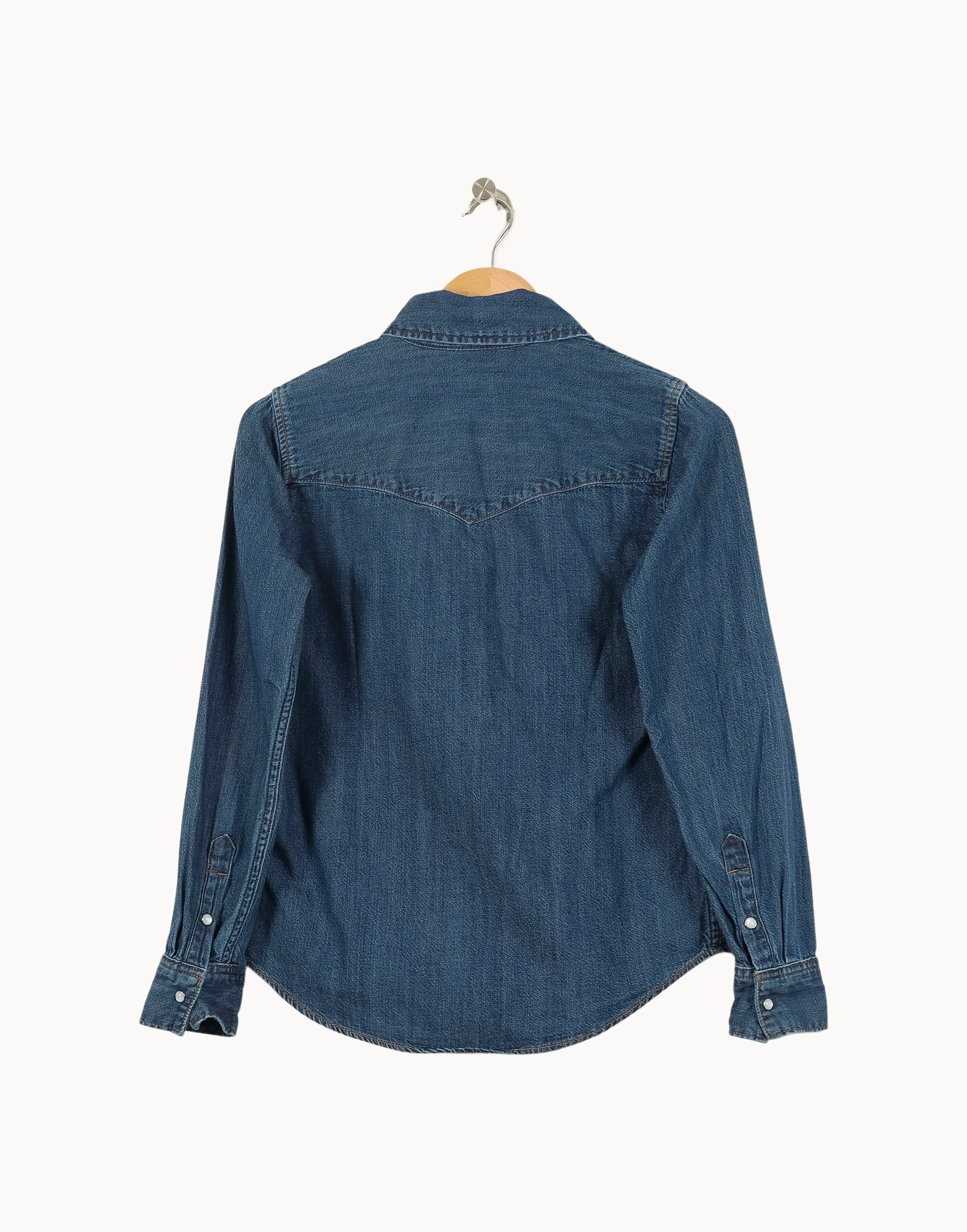 Chemise en Jean Bleue - Taille XS/34 - Image 4
