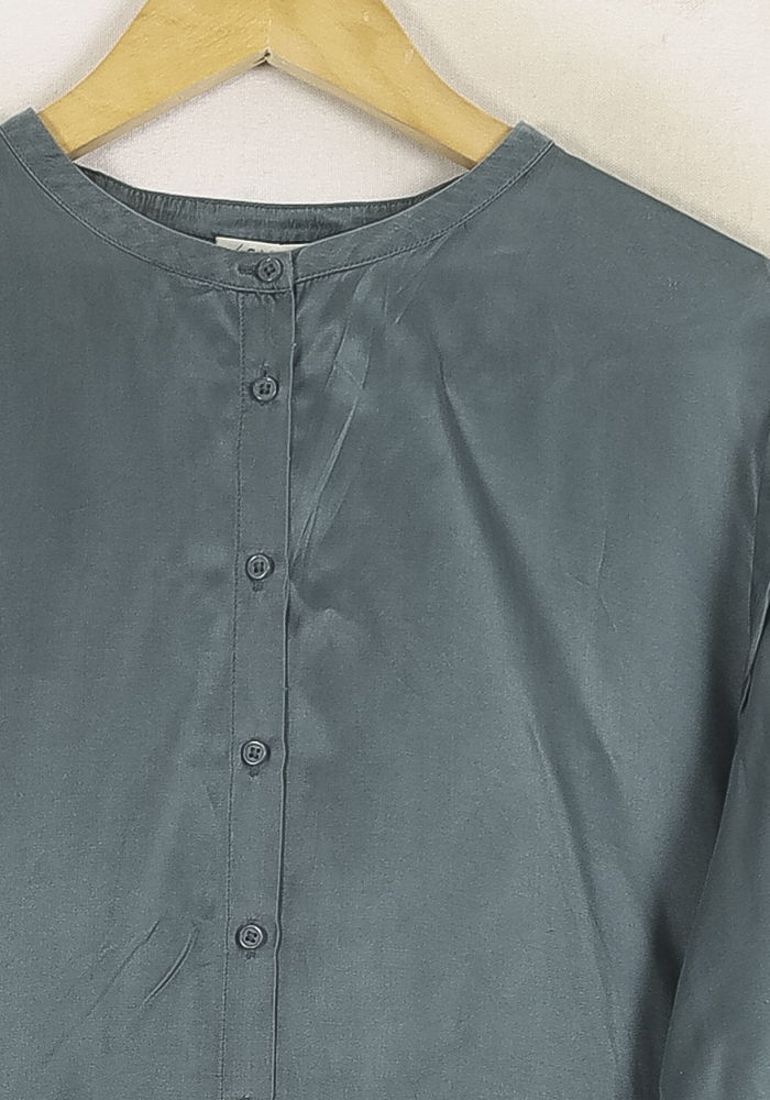 Chemise Grise - Taille L/40 - Image 3
