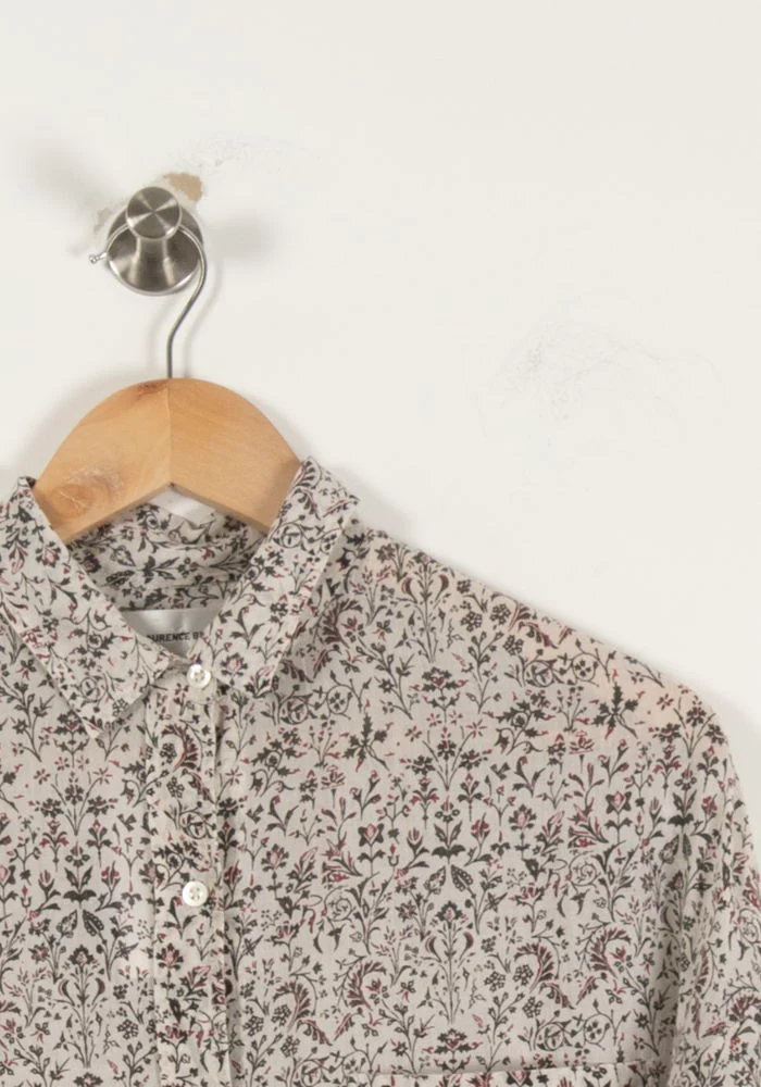 Chemise Imprimée Beige - Taille M/38 - Image 3