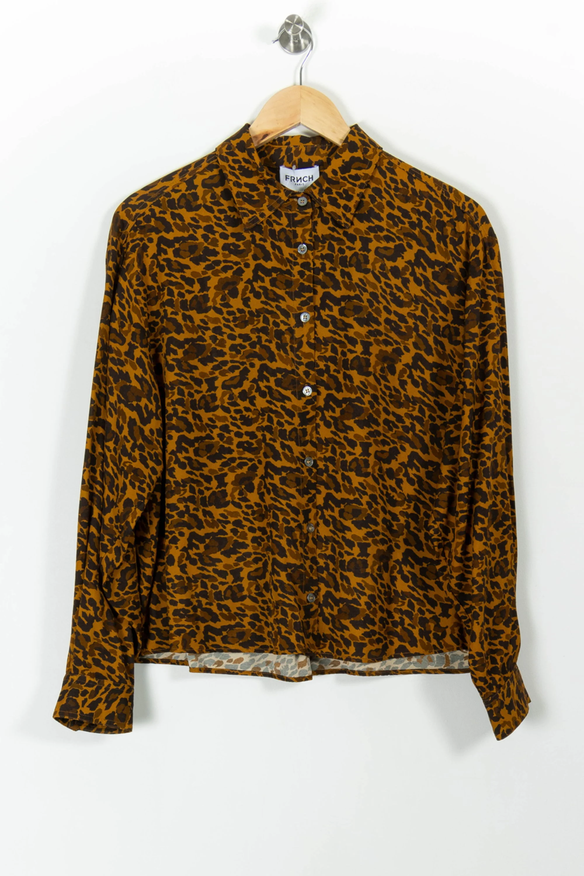Chemise Léopard Marron et Noir - Taille S/36 - Image 2