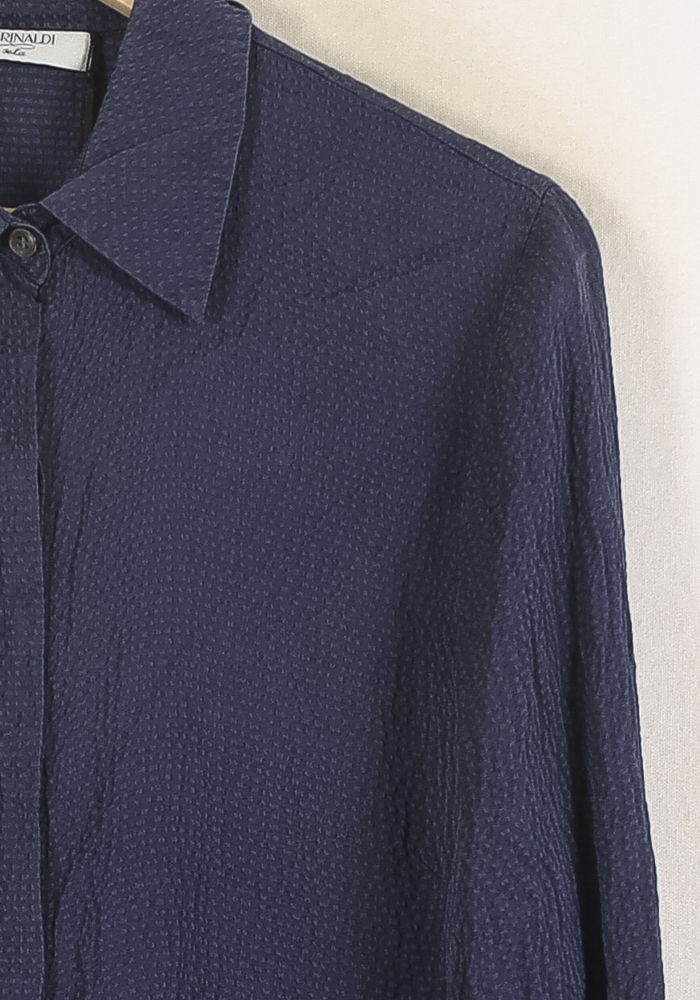 Chemise Longue Bleue - Taille XXL/44 - Image 3