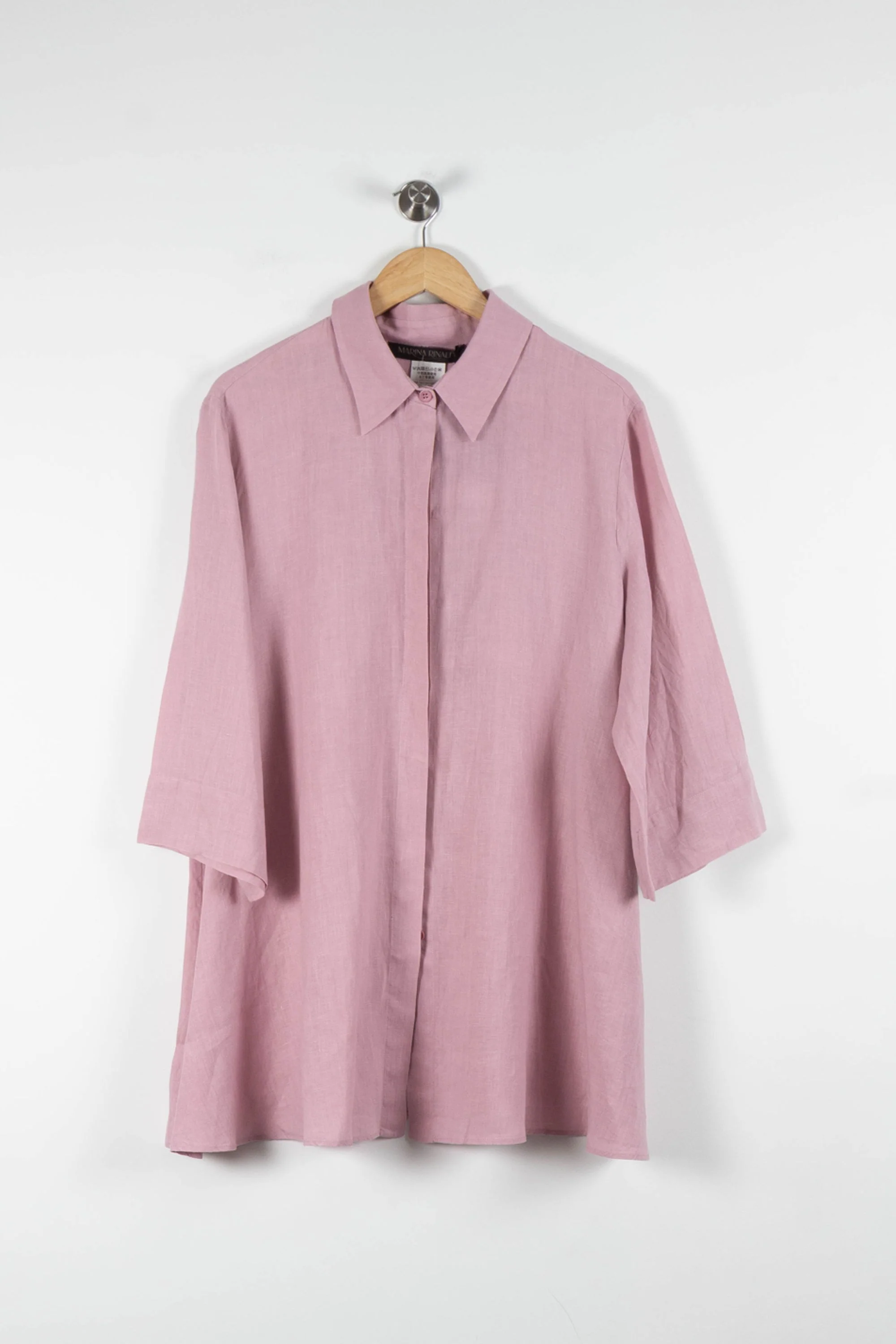 Chemise Longue Rose - Taille XXL/44 - Image 2