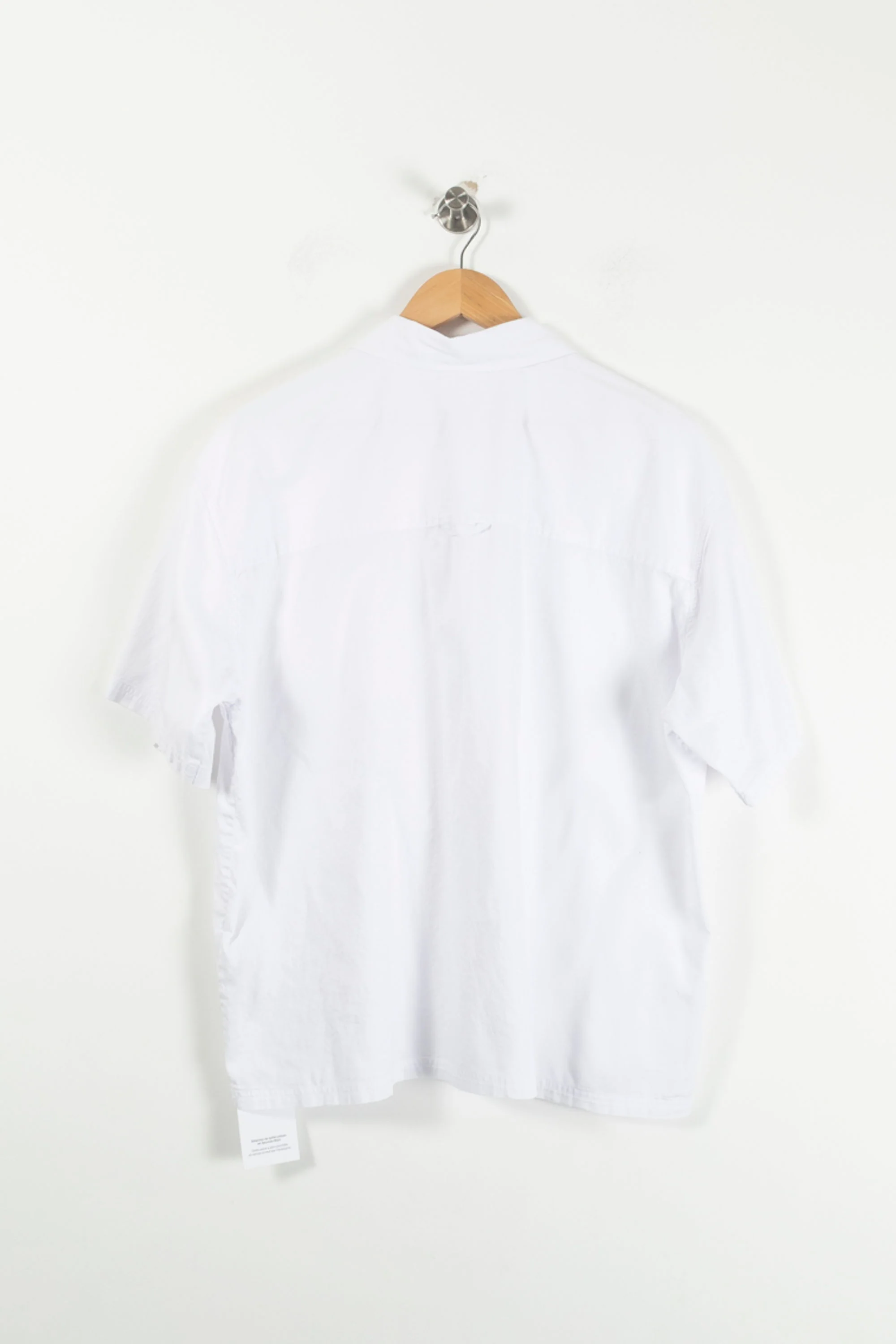 Chemise Manches Courtes Blanche - Taille M/38 - Image 4