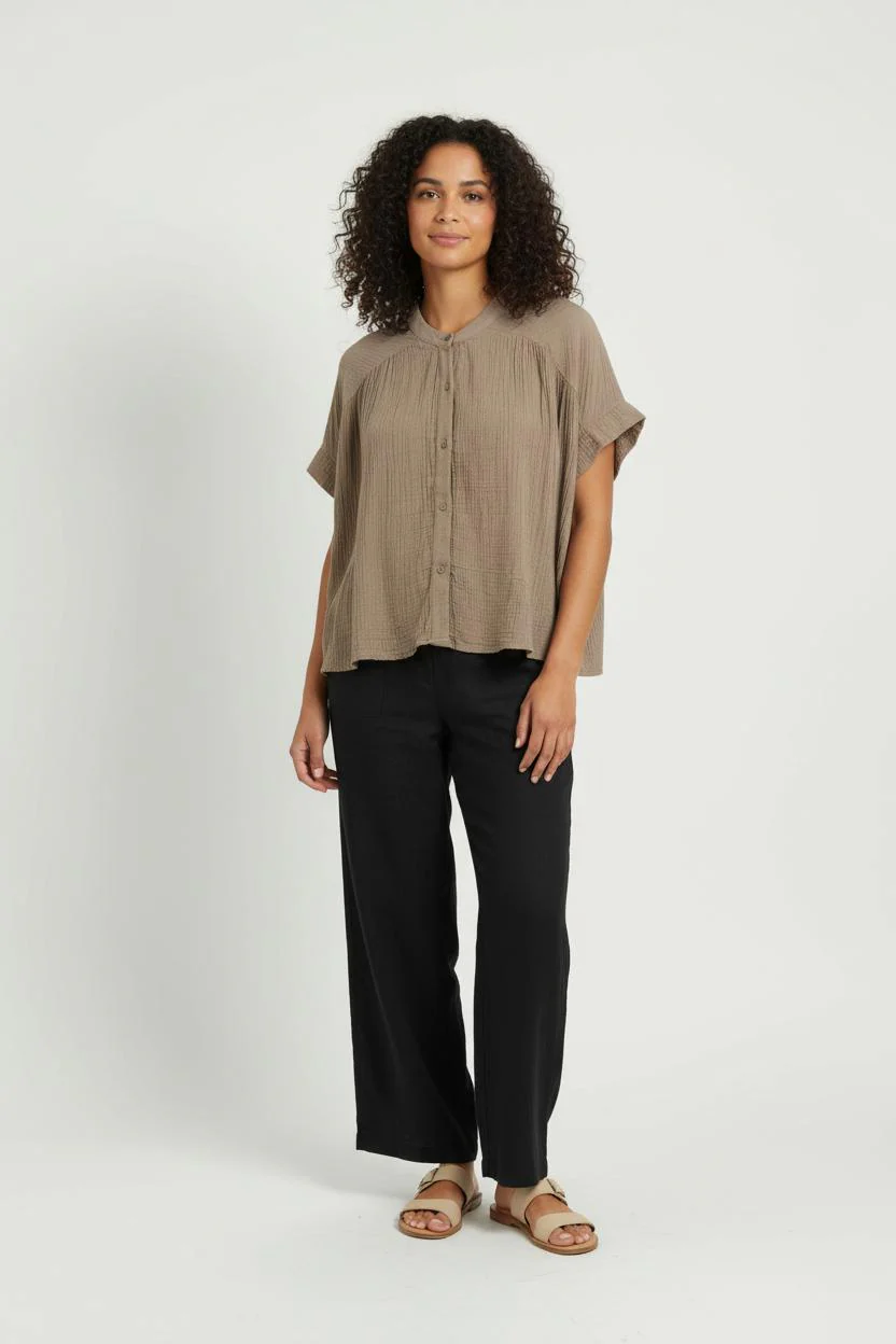 Chemise Marron - Taille M/38