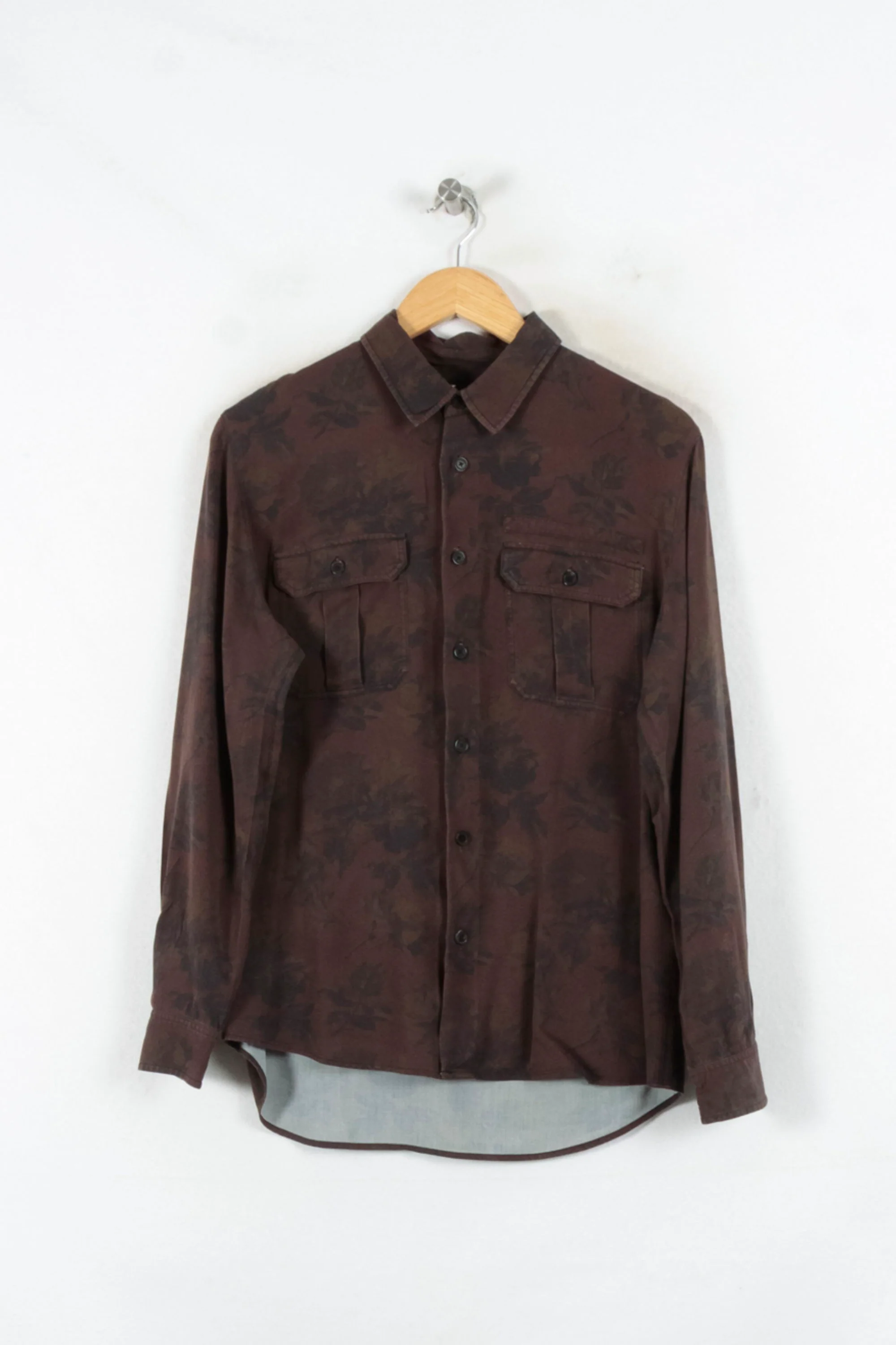 Chemise Marron - Taille XS/34 - Image 2