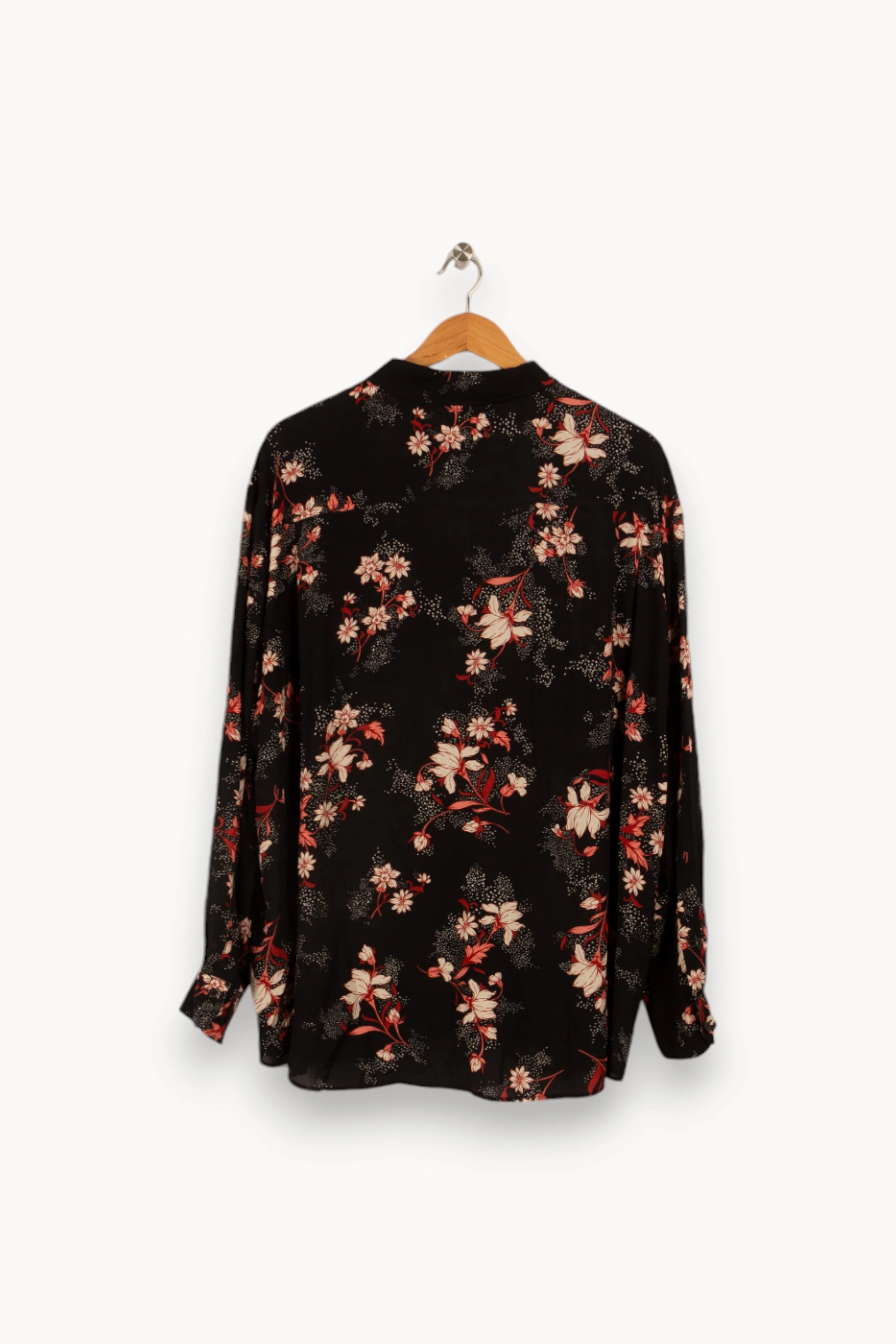 Chemise noire à motifs - Taille XXL/44 - Image 4