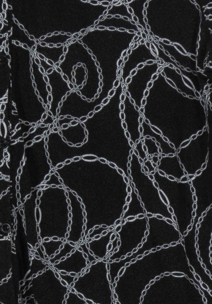 Chemise Noire et Blanche - Taille M/38 - Image 3
