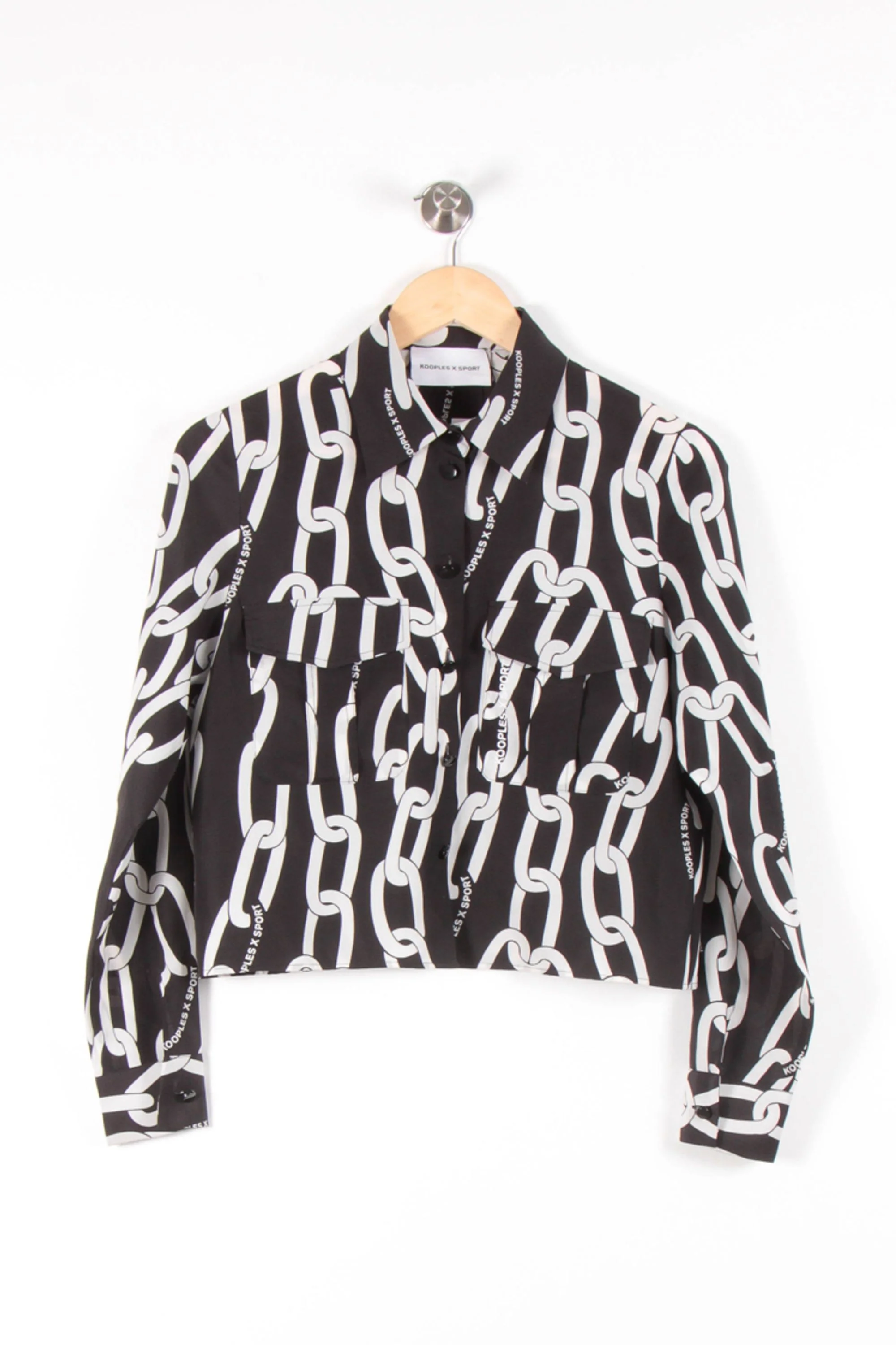 Chemise Noire et Blanche - Taille S/36 - Image 2