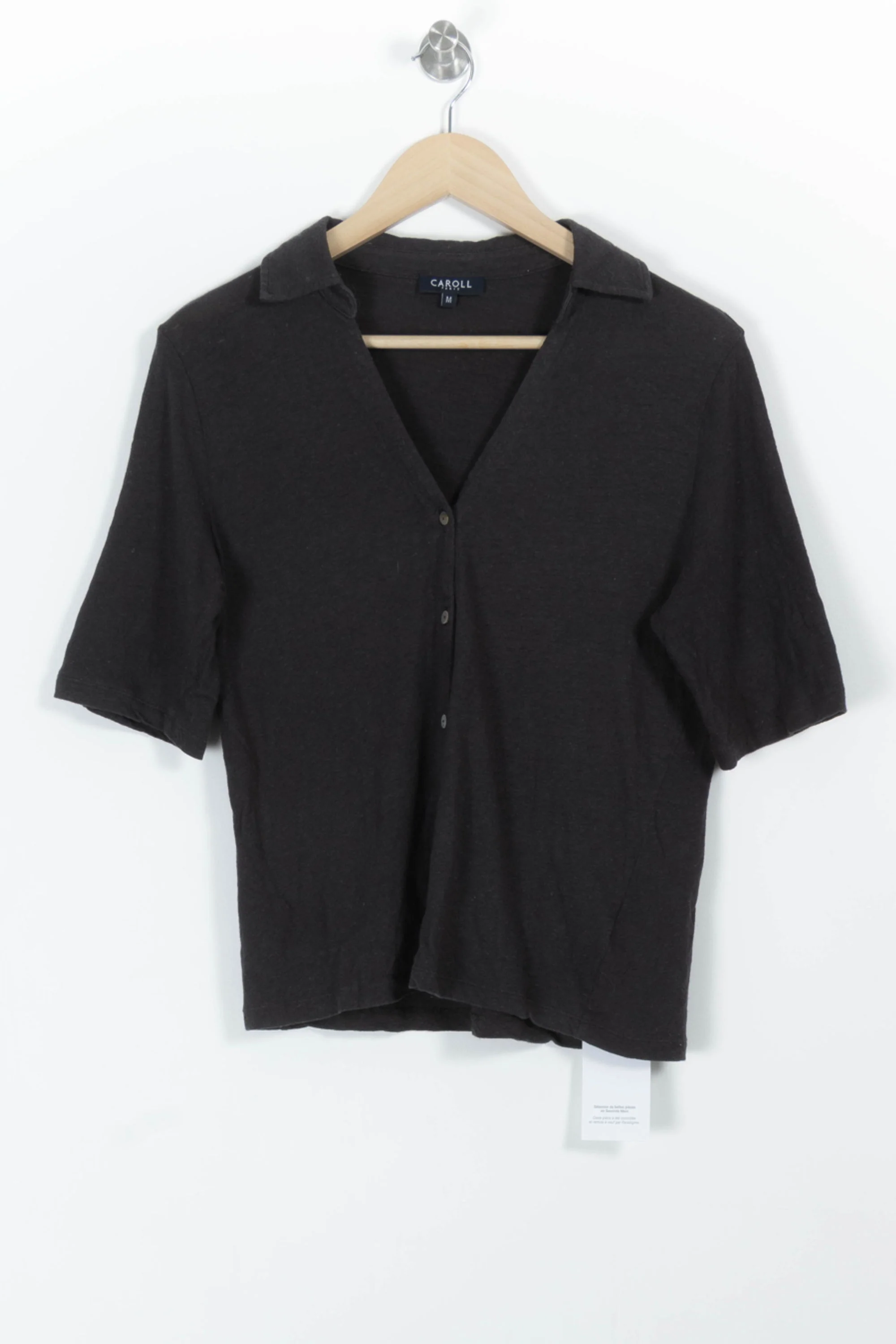 Chemise Noire - Taille M/38 - Image 2