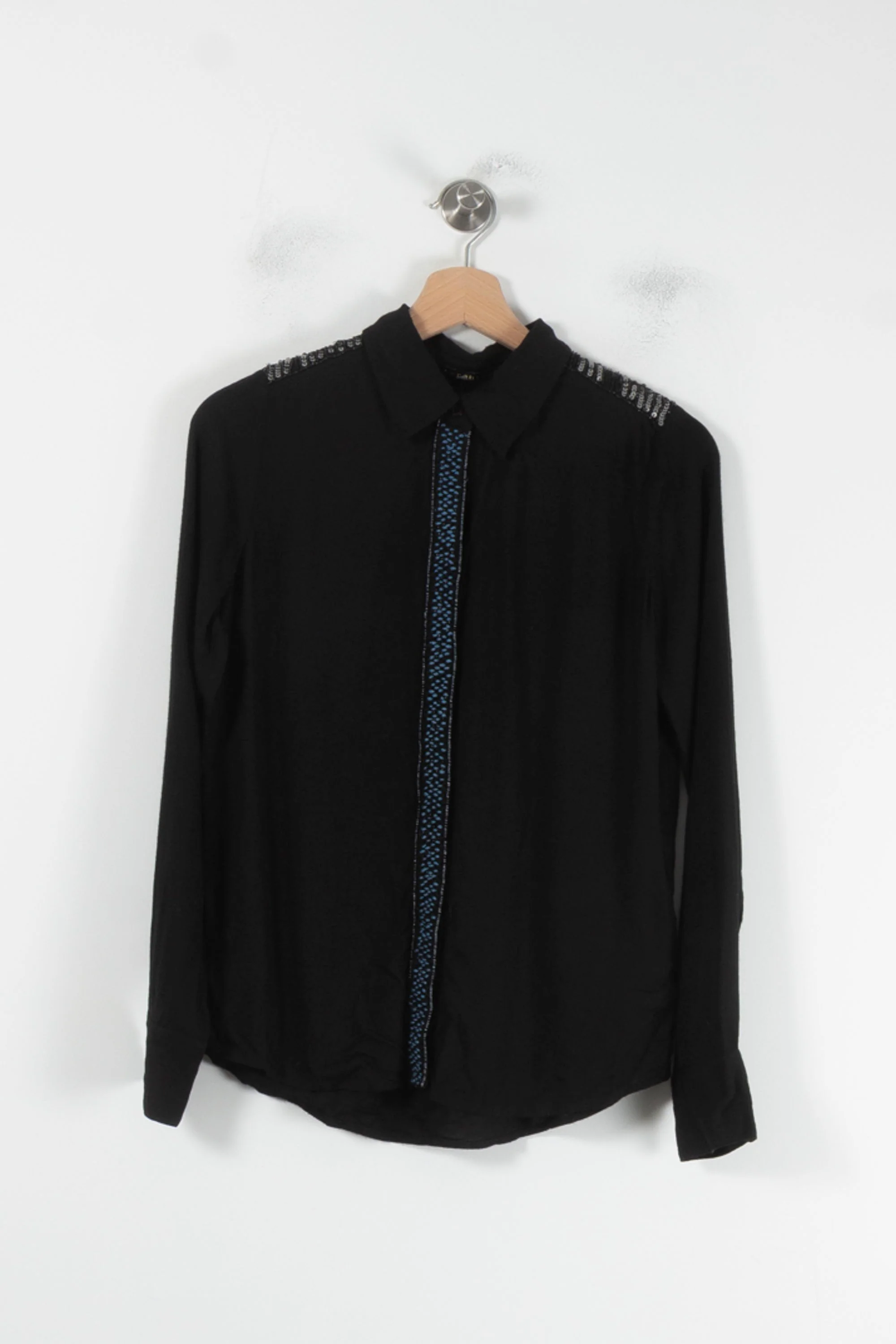 Chemise Noire - Taille XS/34 - Image 2