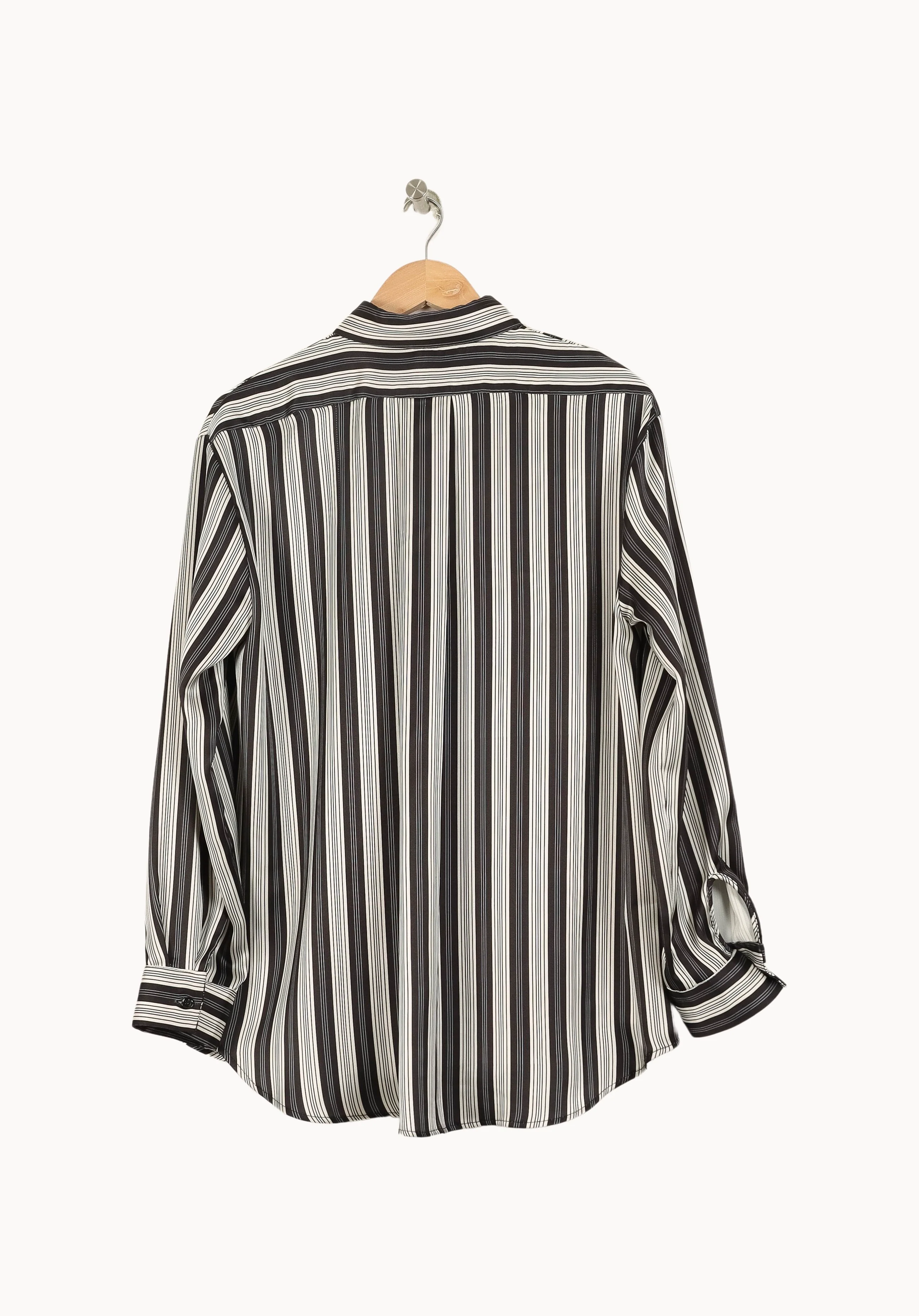 Chemise Rayée Noire et Blanche - Taille S/36 - Image 4