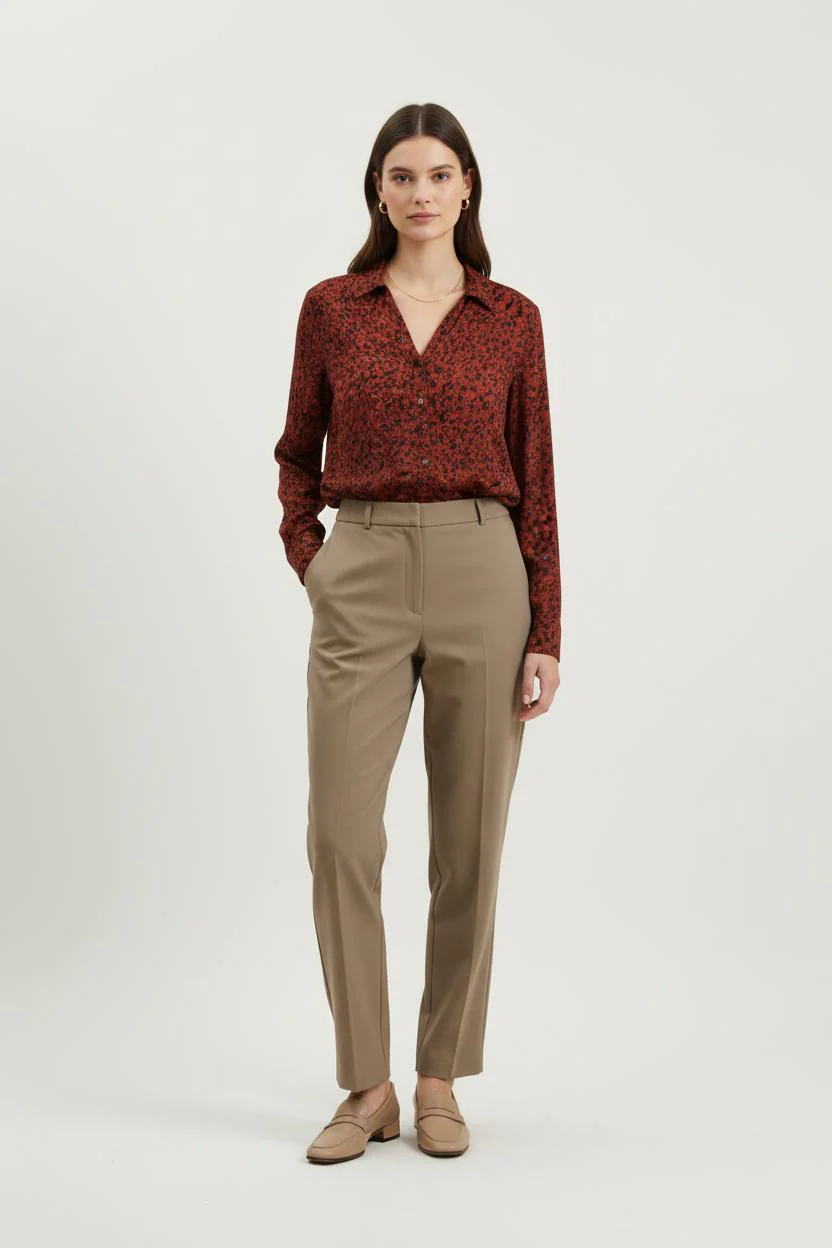 Chemise Rouge et Noire - Taille S/36