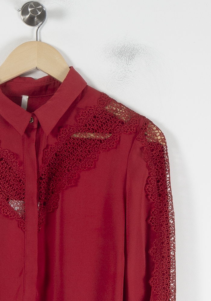 Chemise Rouge - Taille L/40 - Image 3