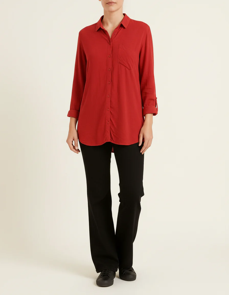Chemise Rouge - Taille M/38