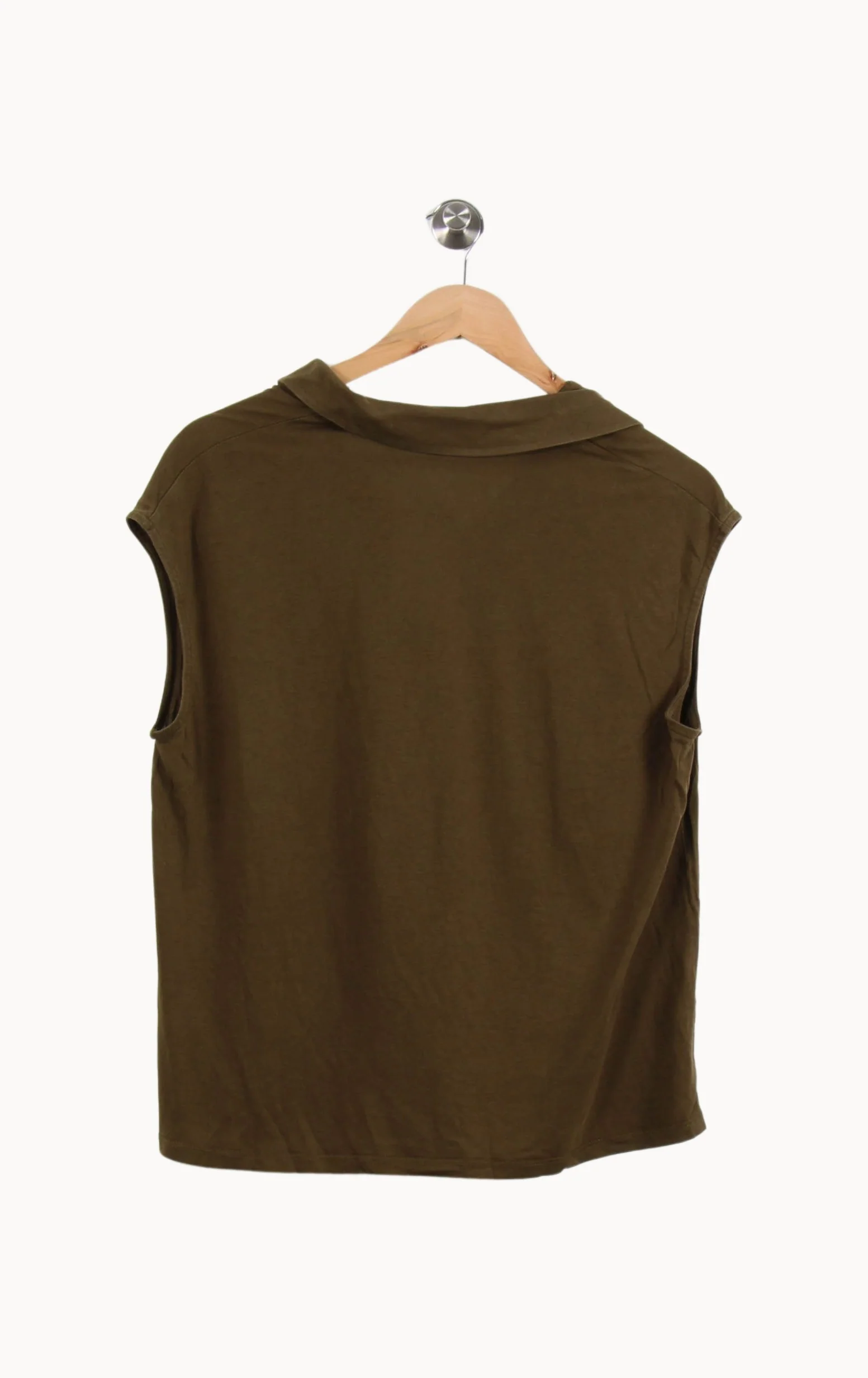 Chemise Sans Manches Verte - Taille XS/34 - Image 4
